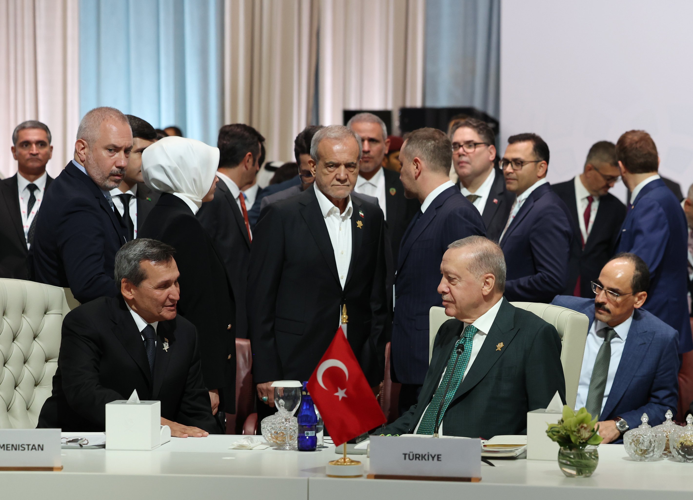 Cumhurbaşkanı Erdoğan Diplomatik Görüşme