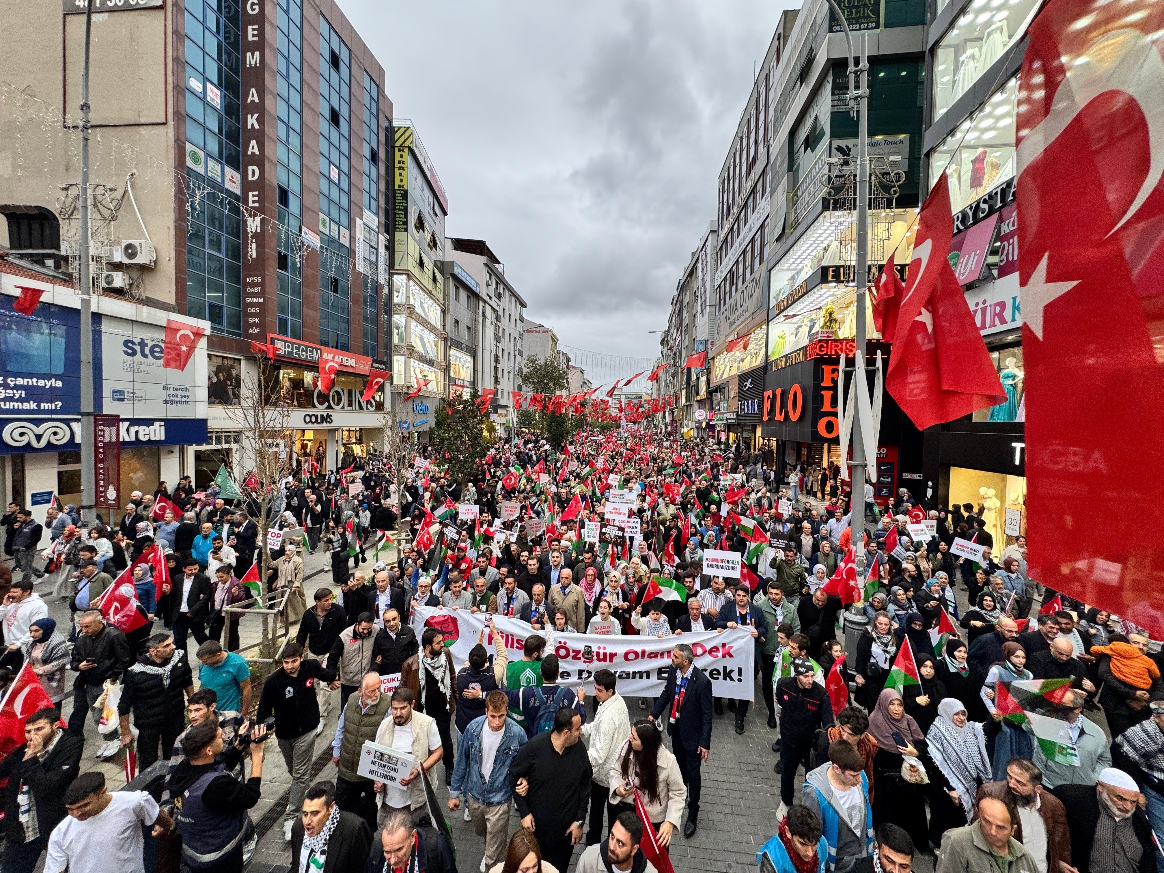 Ümraniye Gazze Yürüyüşü