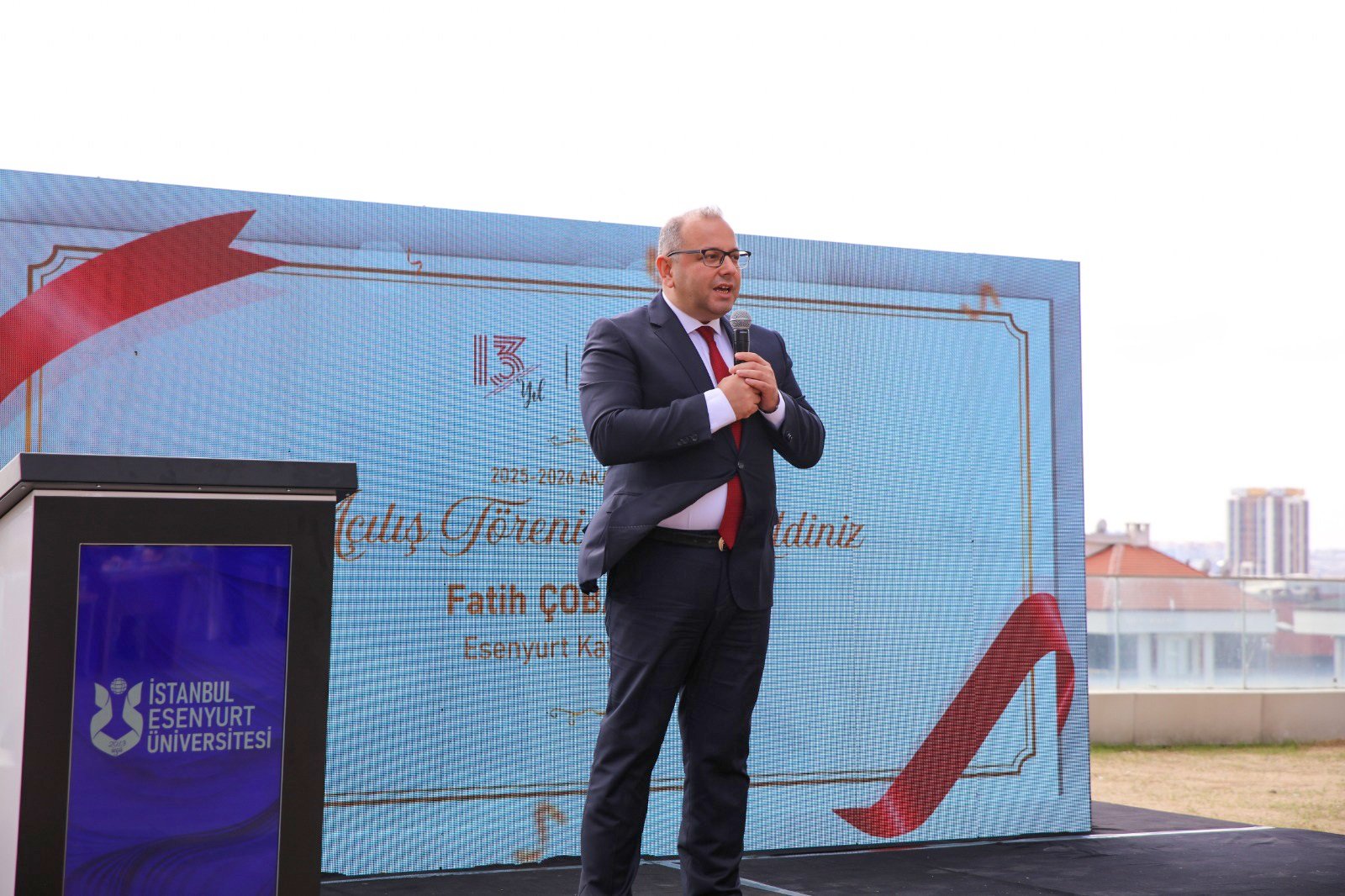 Akademik yıl açılış töreni genel görünüm