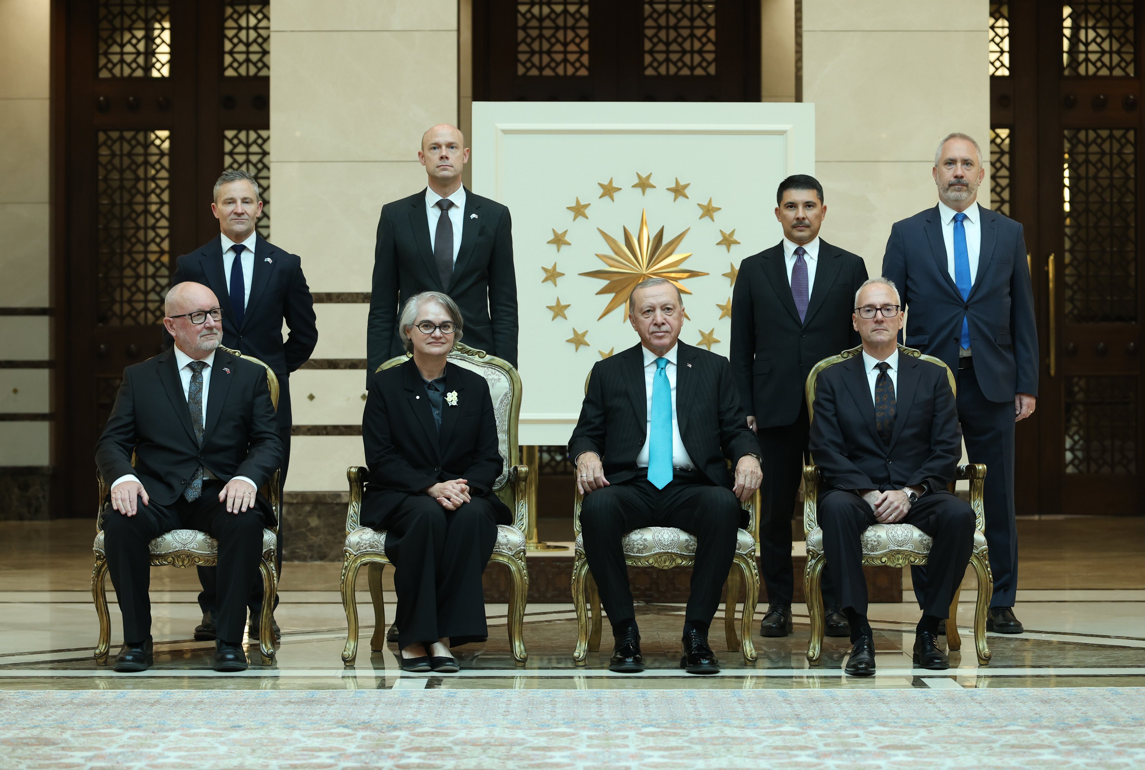 Cumhurbaşkanı Erdoğan Büyükelçilerle Görüşme
