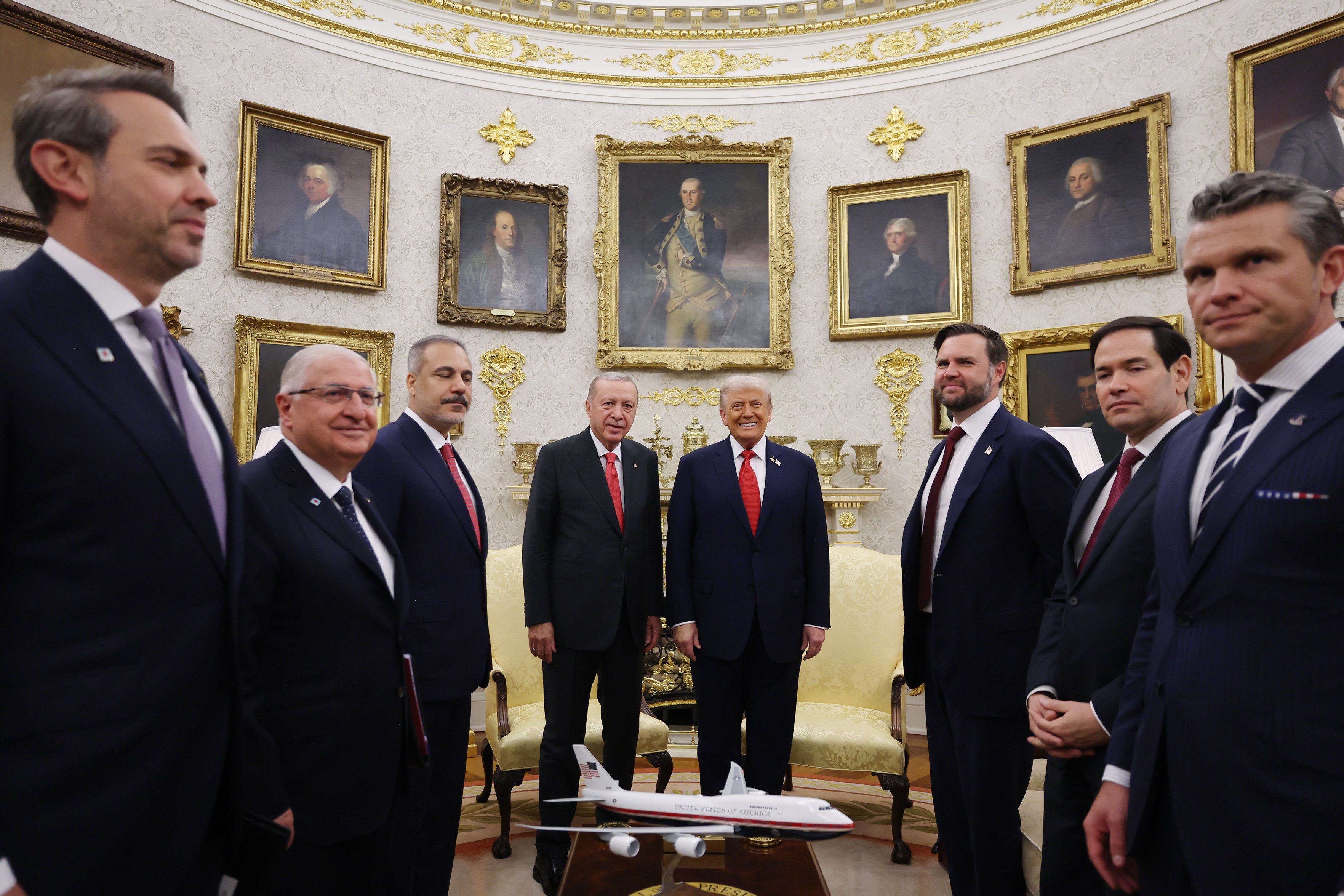 Erdoğan Trump Oval Ofis görüşmesi