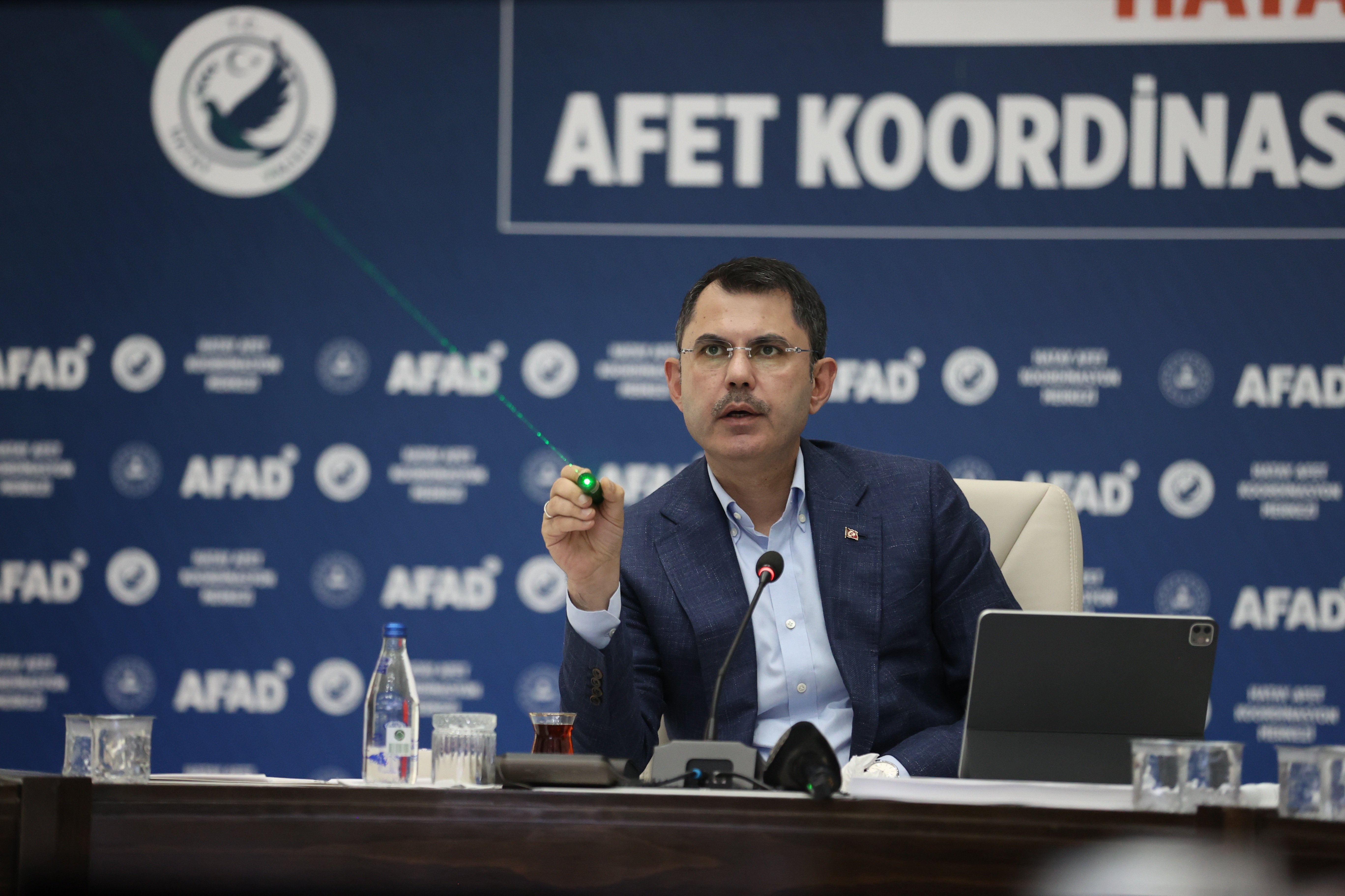 Murat Kurum Hatay Koordinasyon Toplantısı