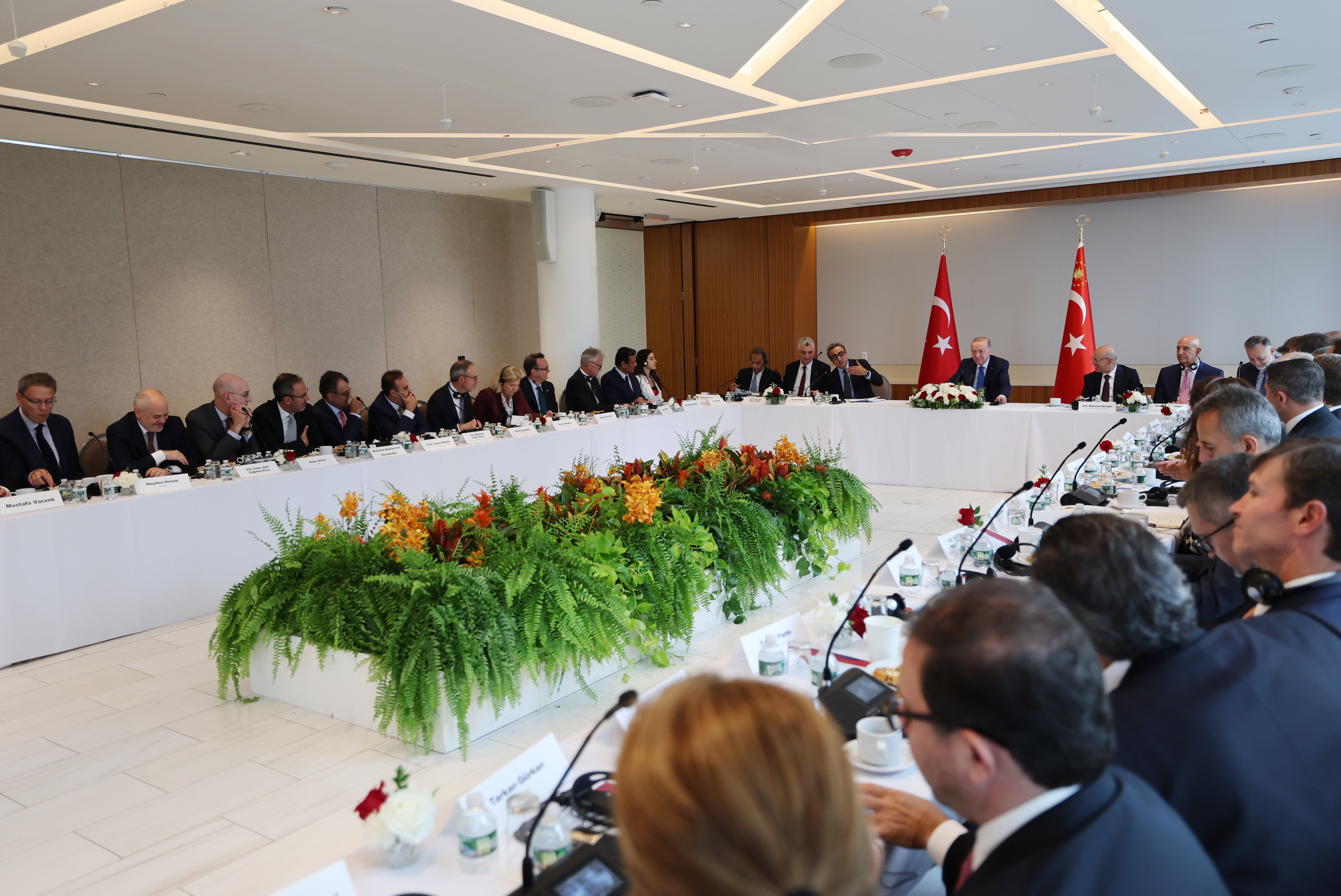 Cumhurbaşkanı Erdoğan Türkiye-ABD İş Konseyi