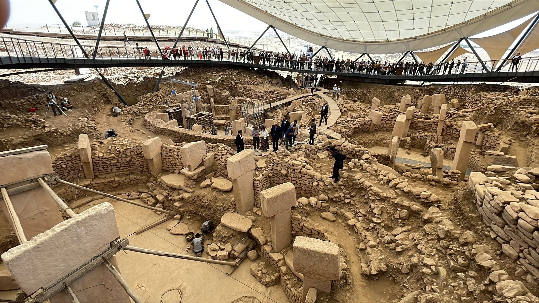 Göbeklitepe detay görünüm