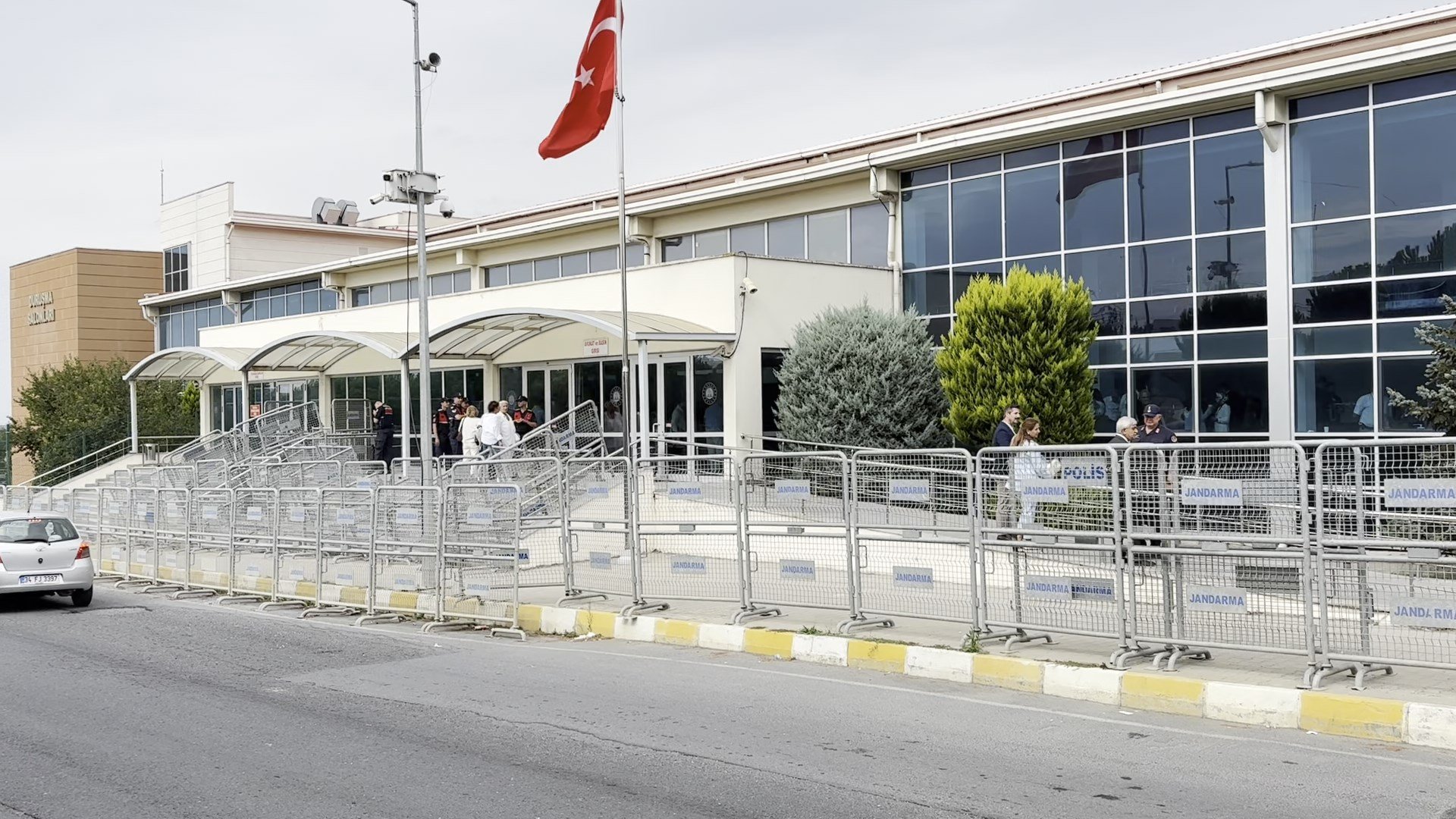 Ekrem İmamoğlu Silivri Adliyesi