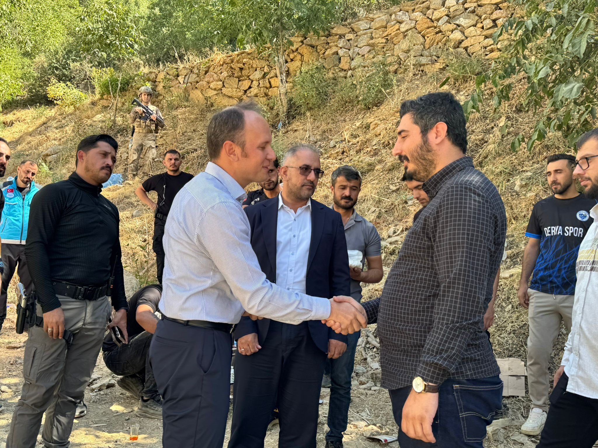 Hakkari yangın mücadelesi