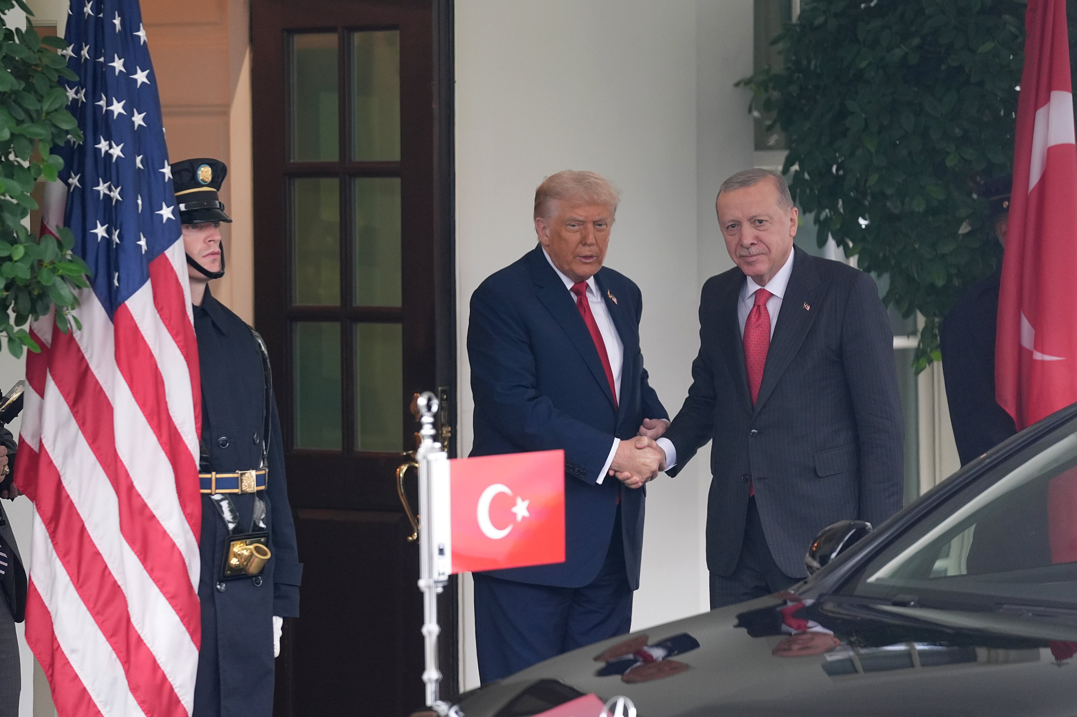 Donald Trump Recep Tayyip Erdoğan Beyaz Saray