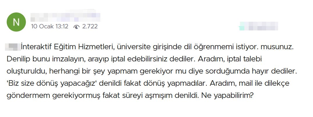 Üniversite öğrencisi mağduriyet