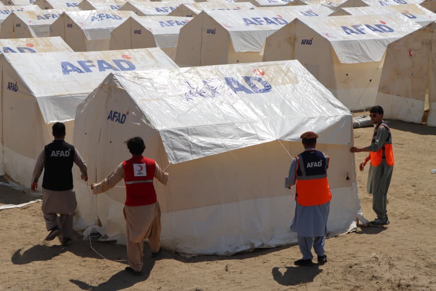 Türkiye Afganistan deprem yardımı