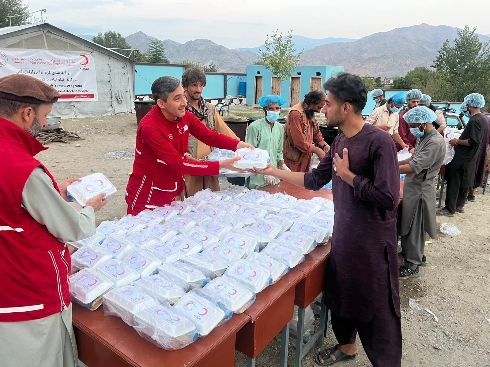 Türk Kızılay Afganistan Deprem Yardımı