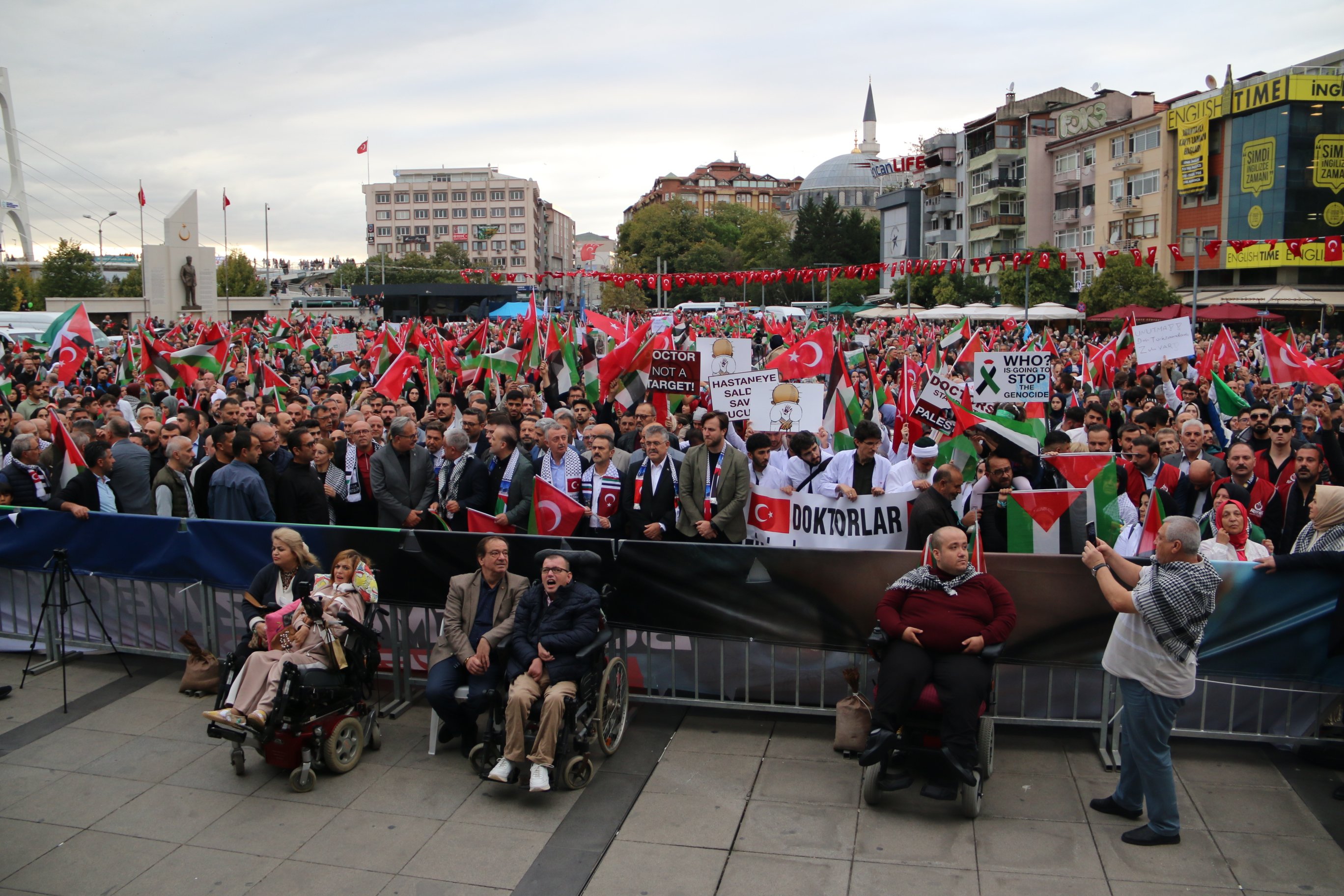 Kocaeli Filistin mitingi