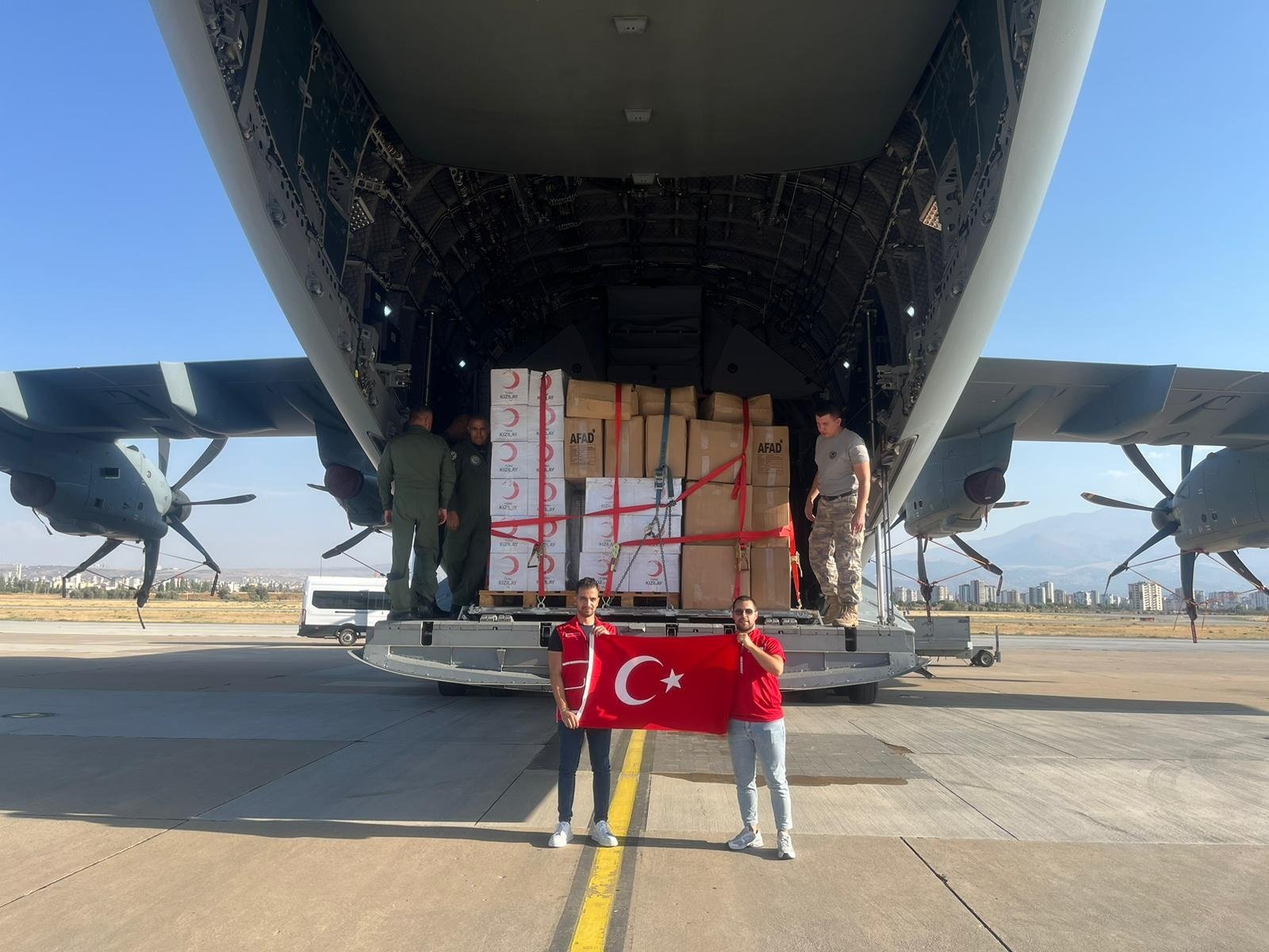 AFAD Afganistan Deprem Yardım Uçağı