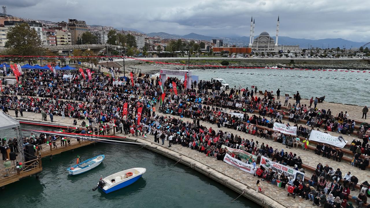 Trabzon Filistin Dayanışma Yürüyüşü