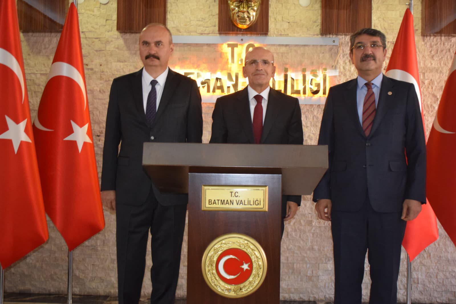 Mehmet Şimşek Batman Valilik