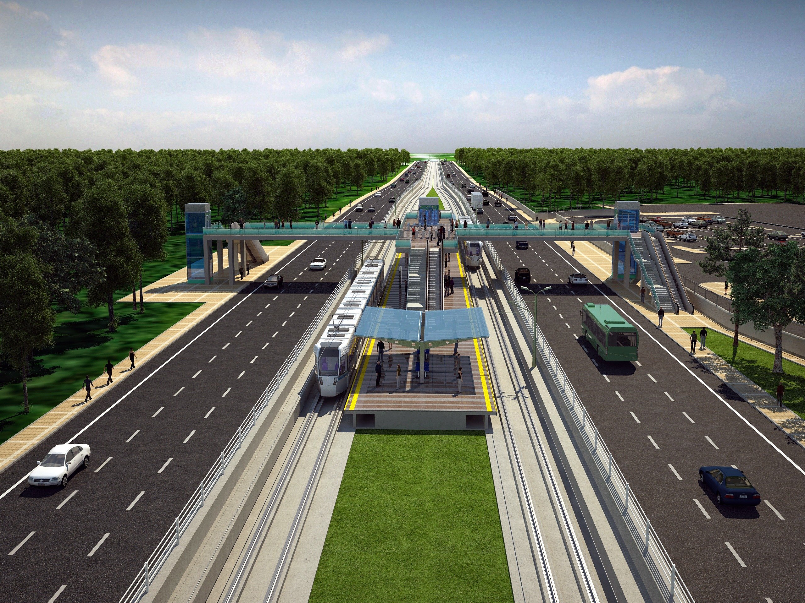 Bakan Abdulkadir Uraloğlu Körfezray Metrosu