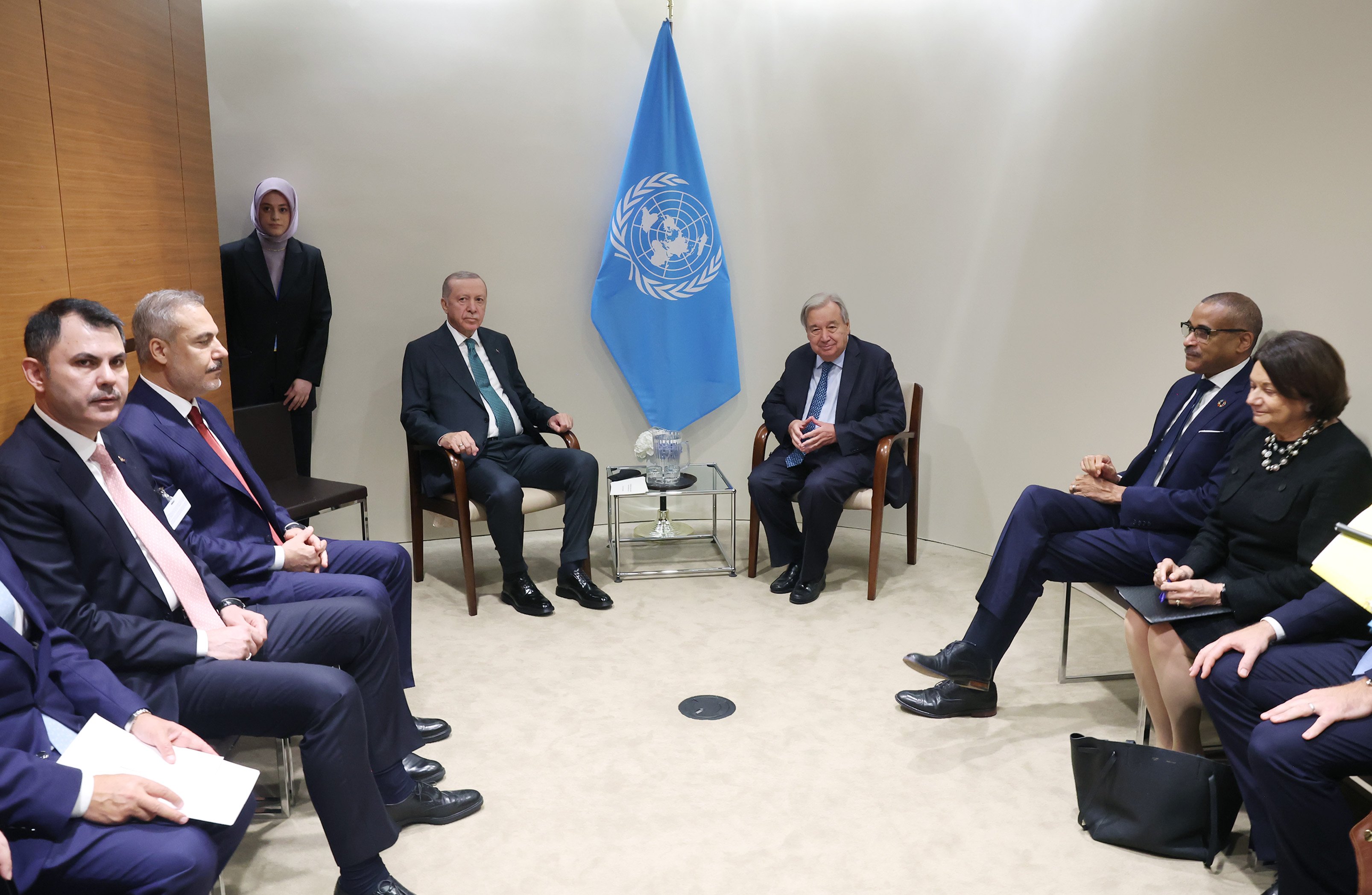 Erdoğan Guterres görüşmesi