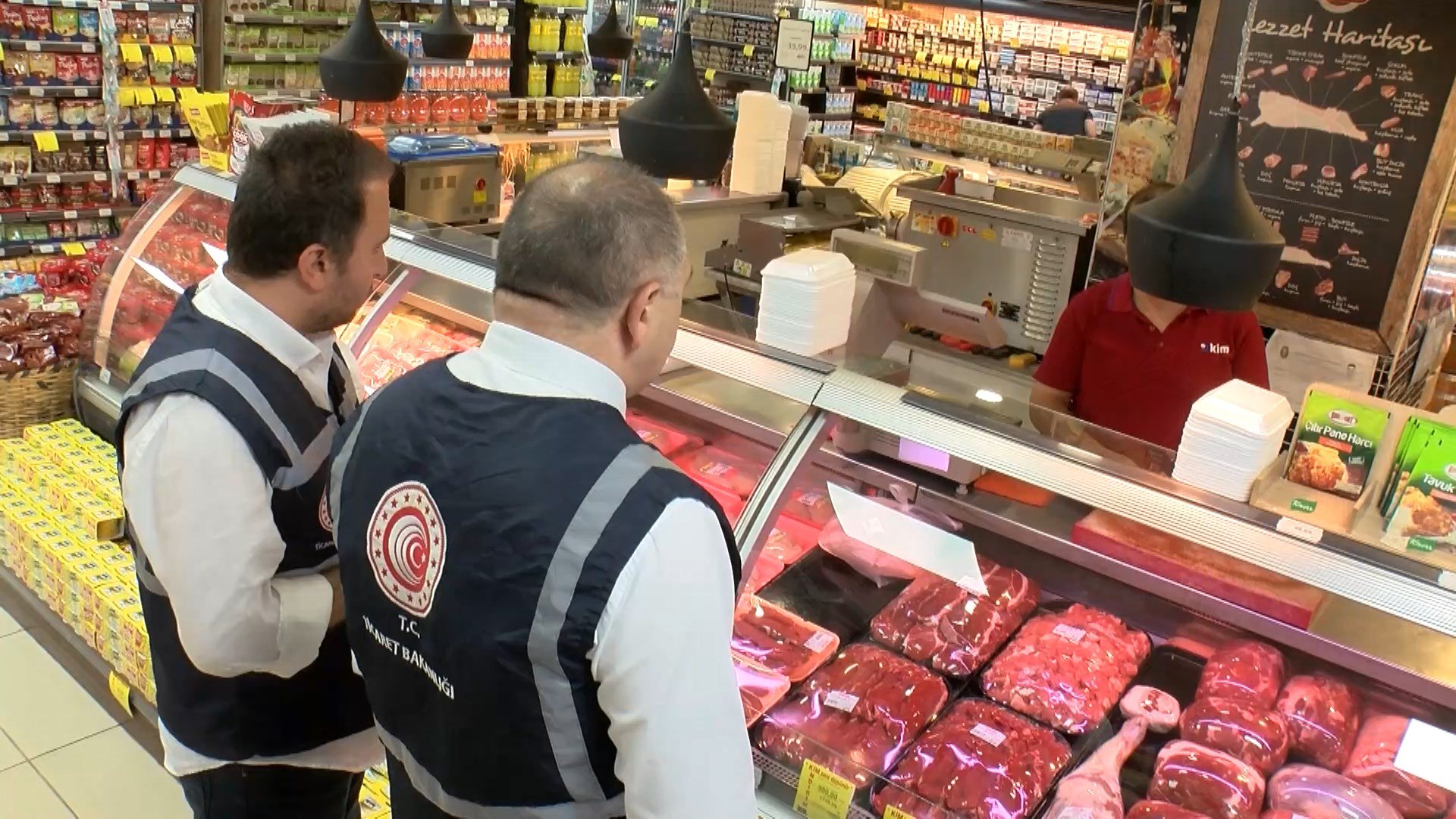 Market denetim ekibi çalışmaları