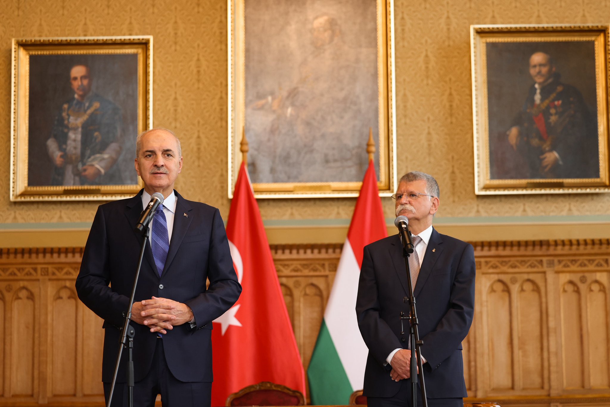 TBMM Başkanı Numan Kurtulmuş Macaristan ziyareti