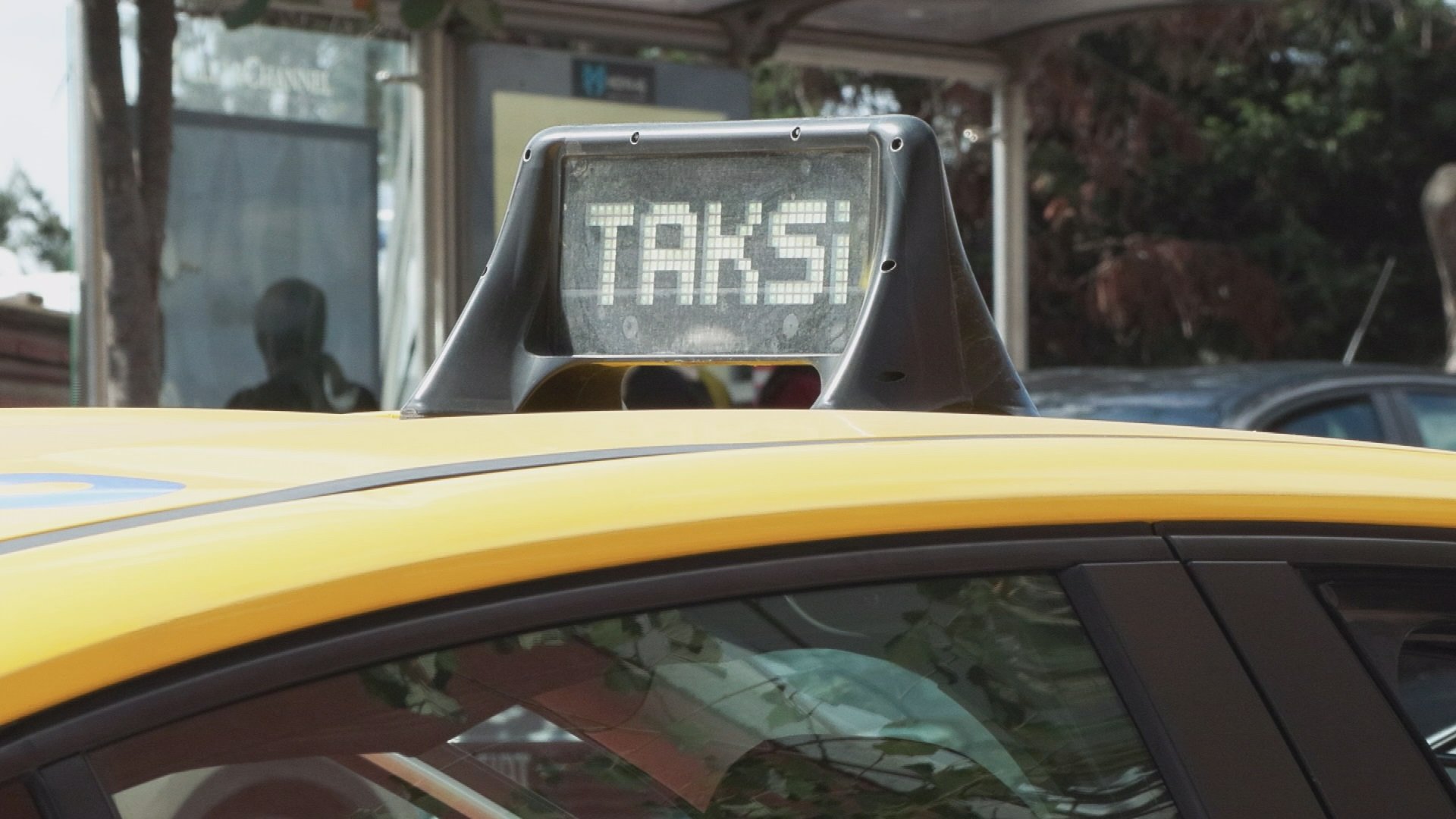 taksi şoförleri bekleme
