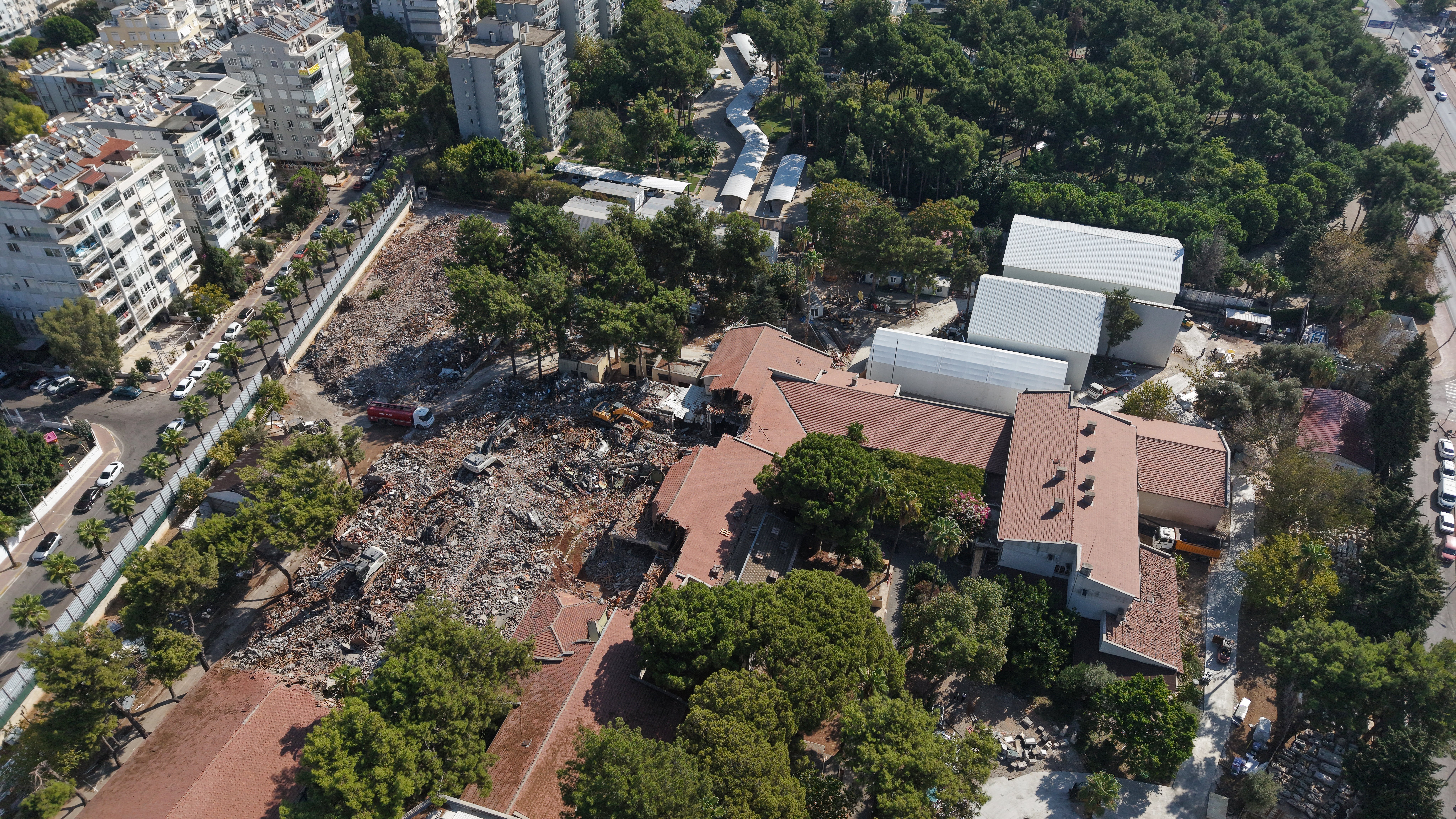 Antalya Arkeoloji Müzesi Yıkım Çalışmaları