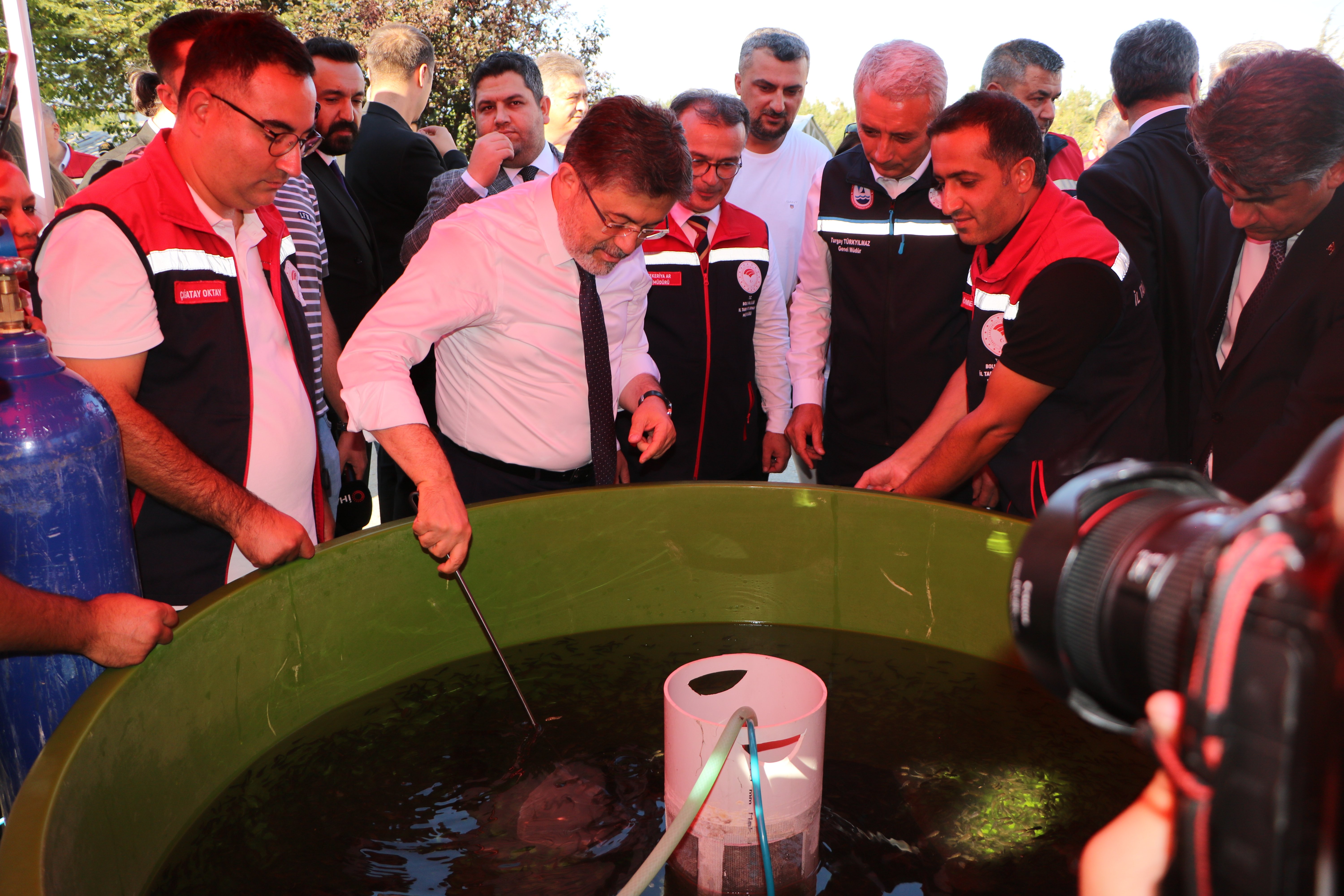 Bakan Yumaklı Balık Hasadı