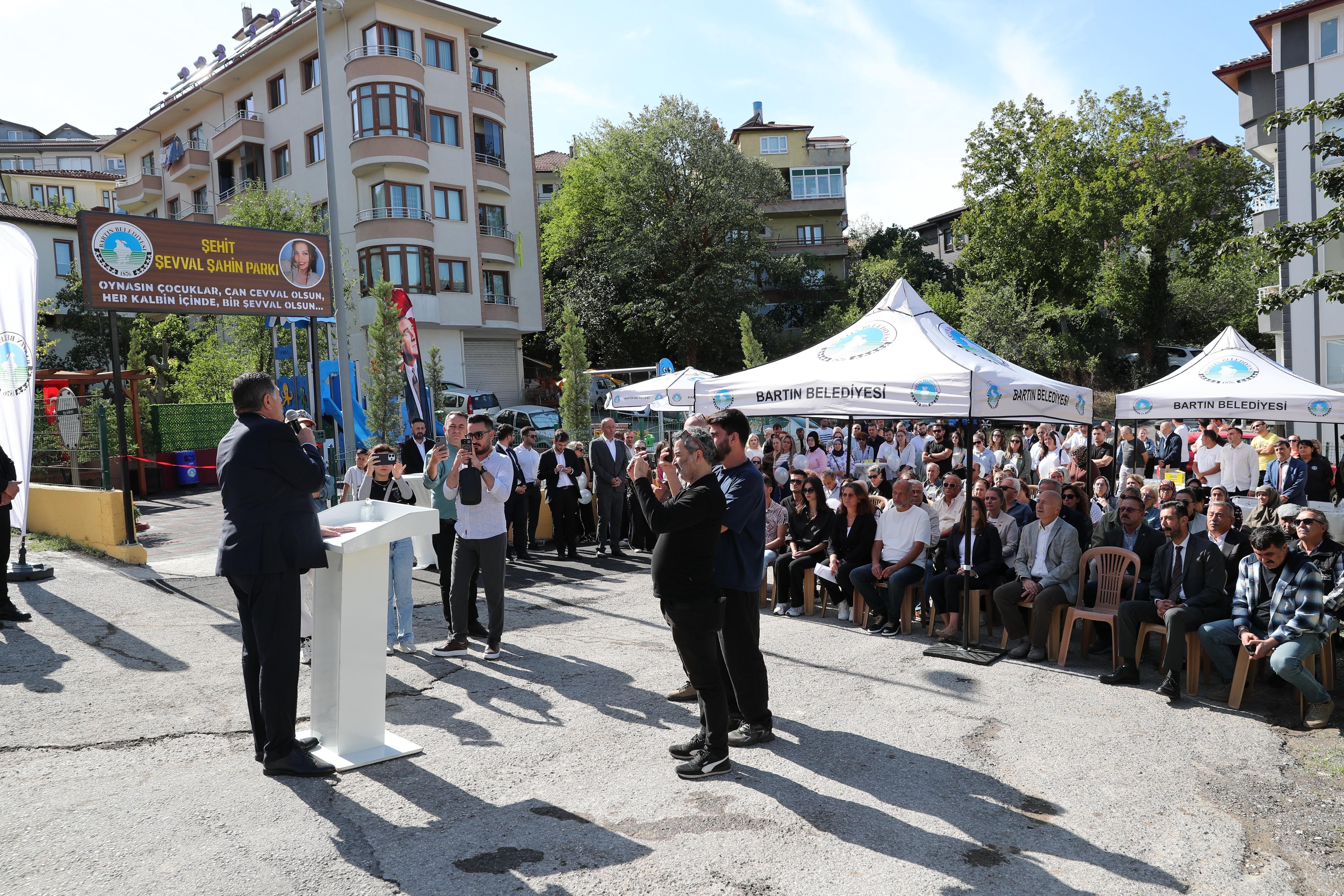 Şevval Şahin Parkı Tabelası