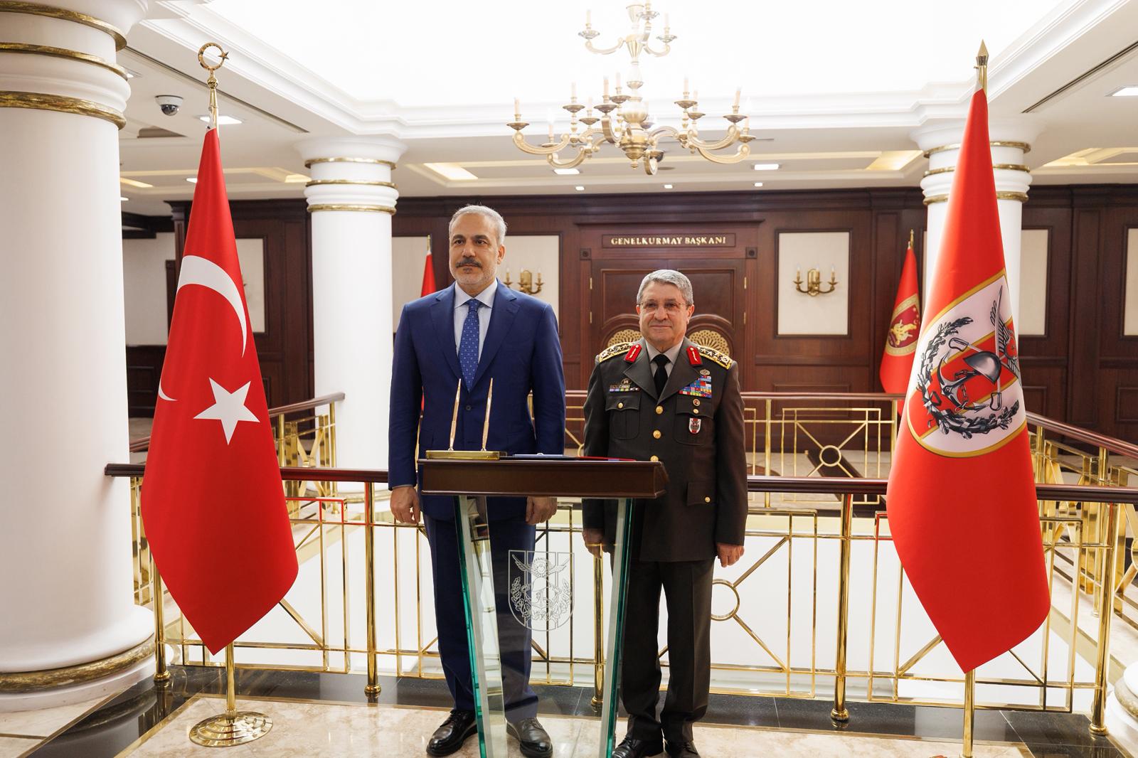 Hakan Fidan Selçuk Bayraktaroğlu görüşmesi