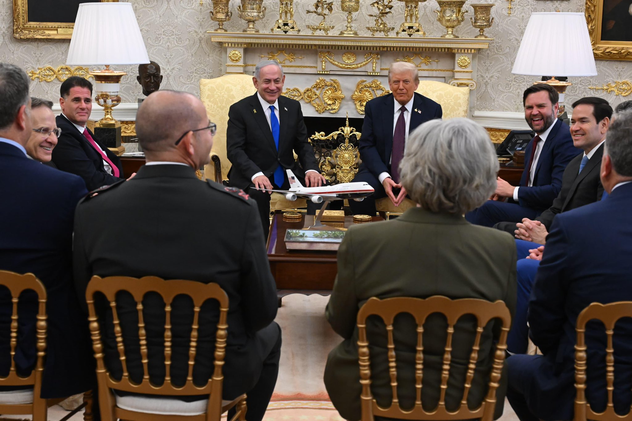 Donald Trump Binyamin Netanyahu