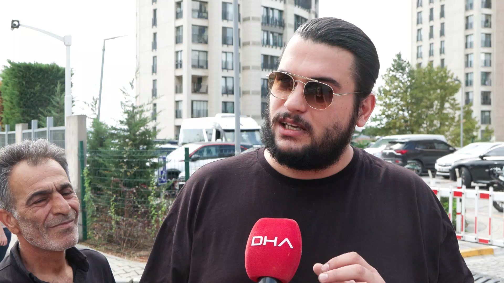 Site sakinleri protesto