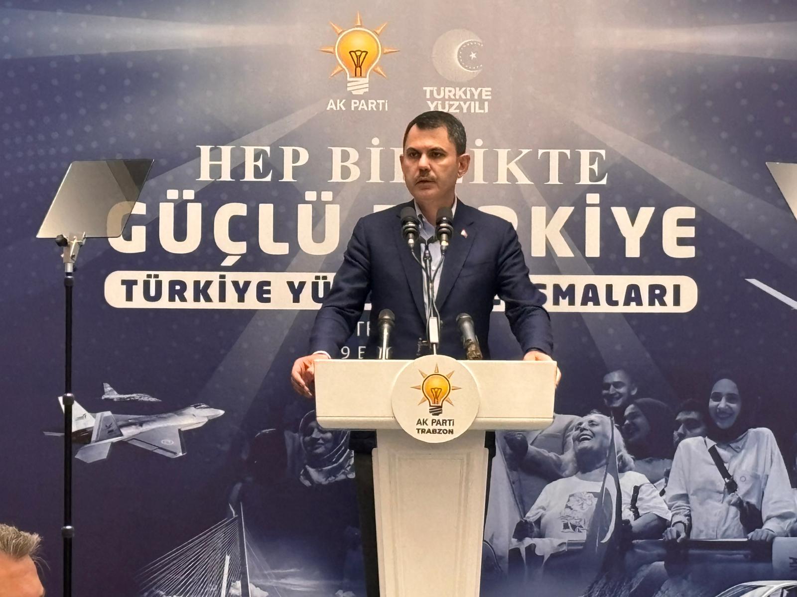 Bakan Kurum deprem bölgesi açıklaması