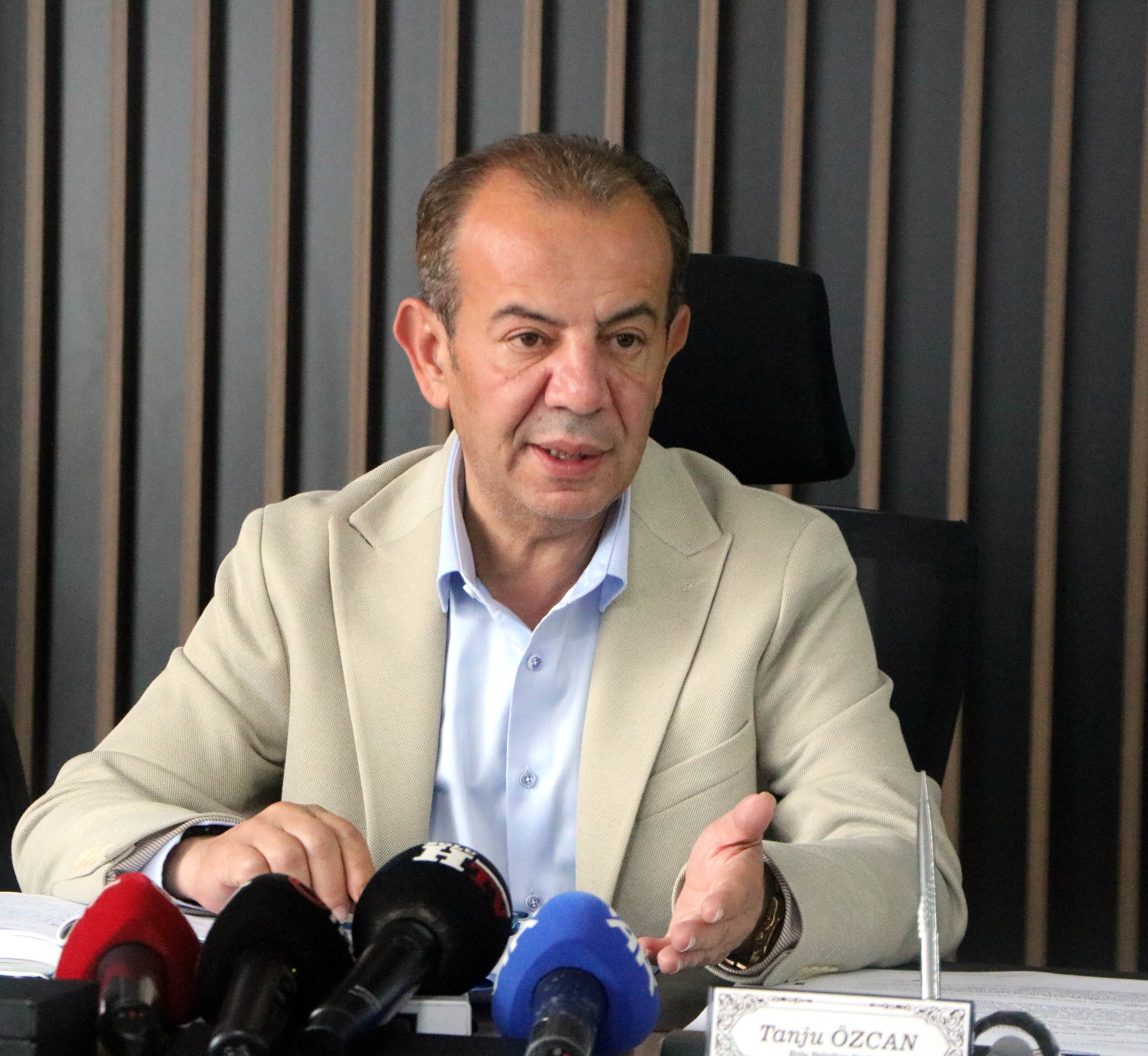 Tanju Özcan Basın Toplantısı