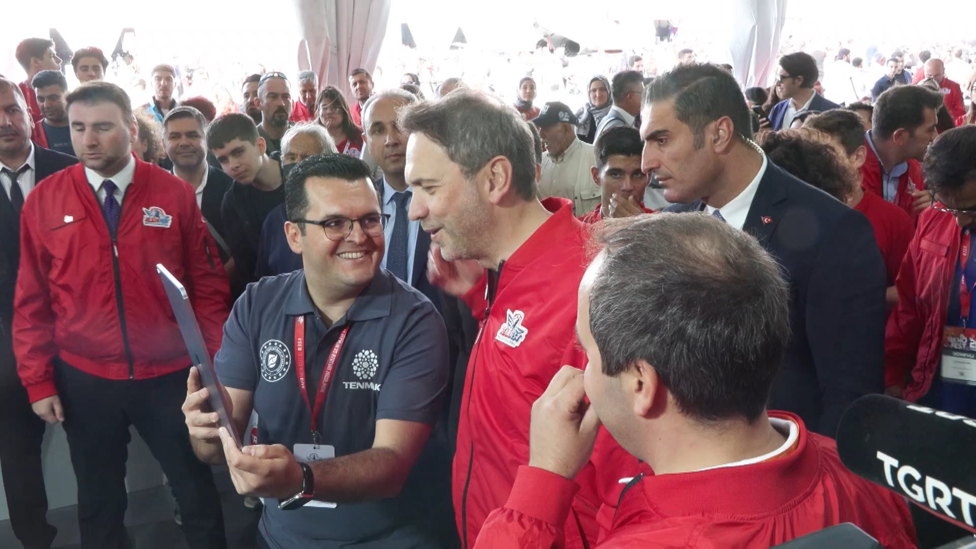 Bakan Alparslan Bayraktar TEKNOFEST ziyareti