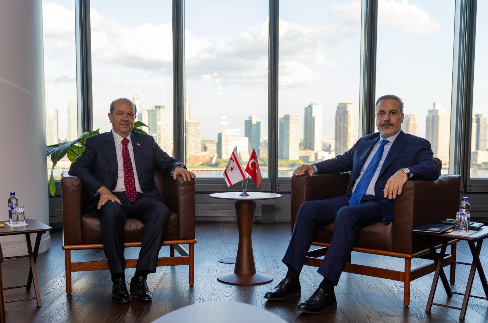 Hakan Fidan Ersin Tatar görüşmesi