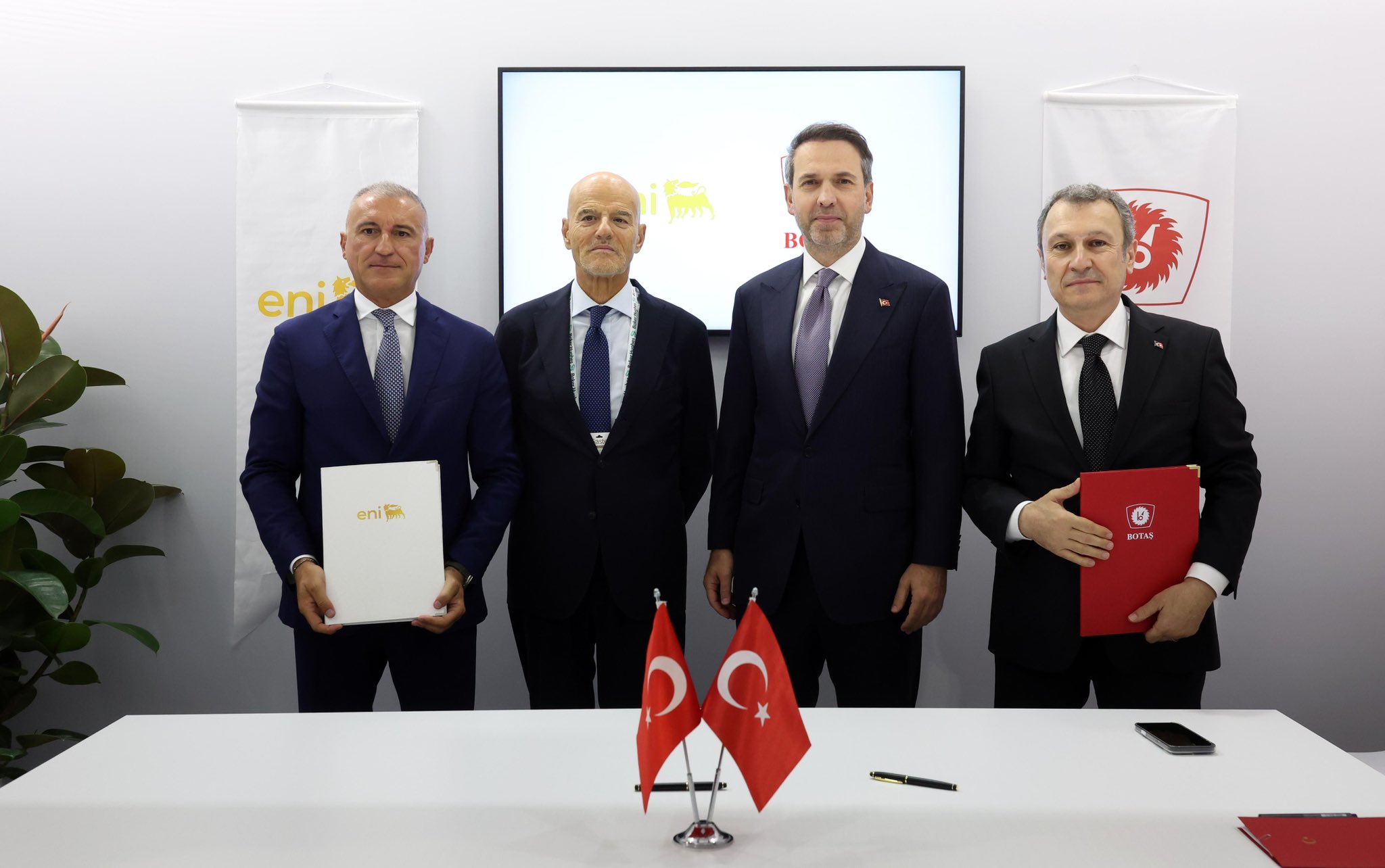 LNG Anlaşması İmza Töreni