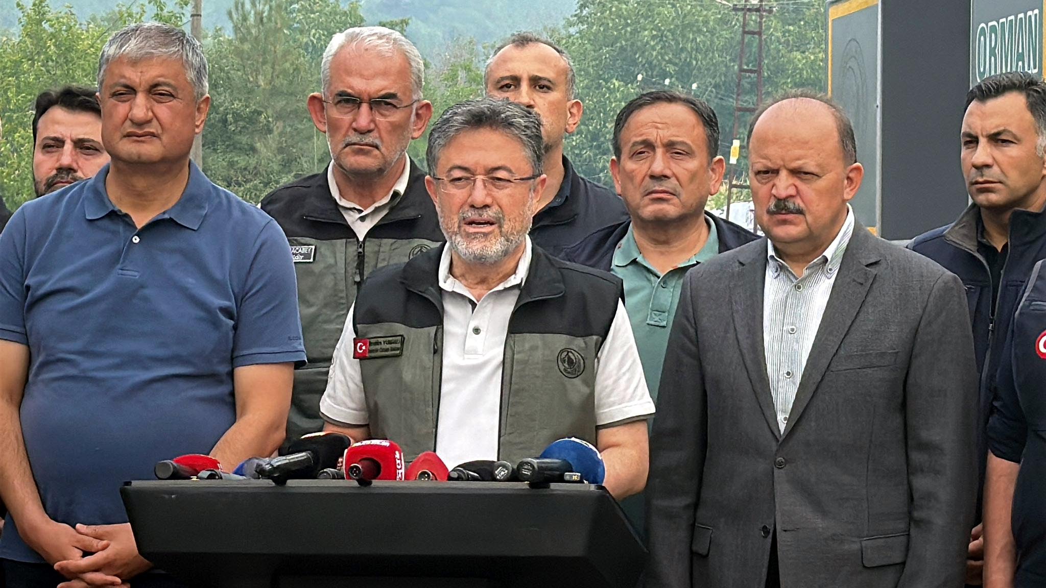 Orman yangını mücadelesi