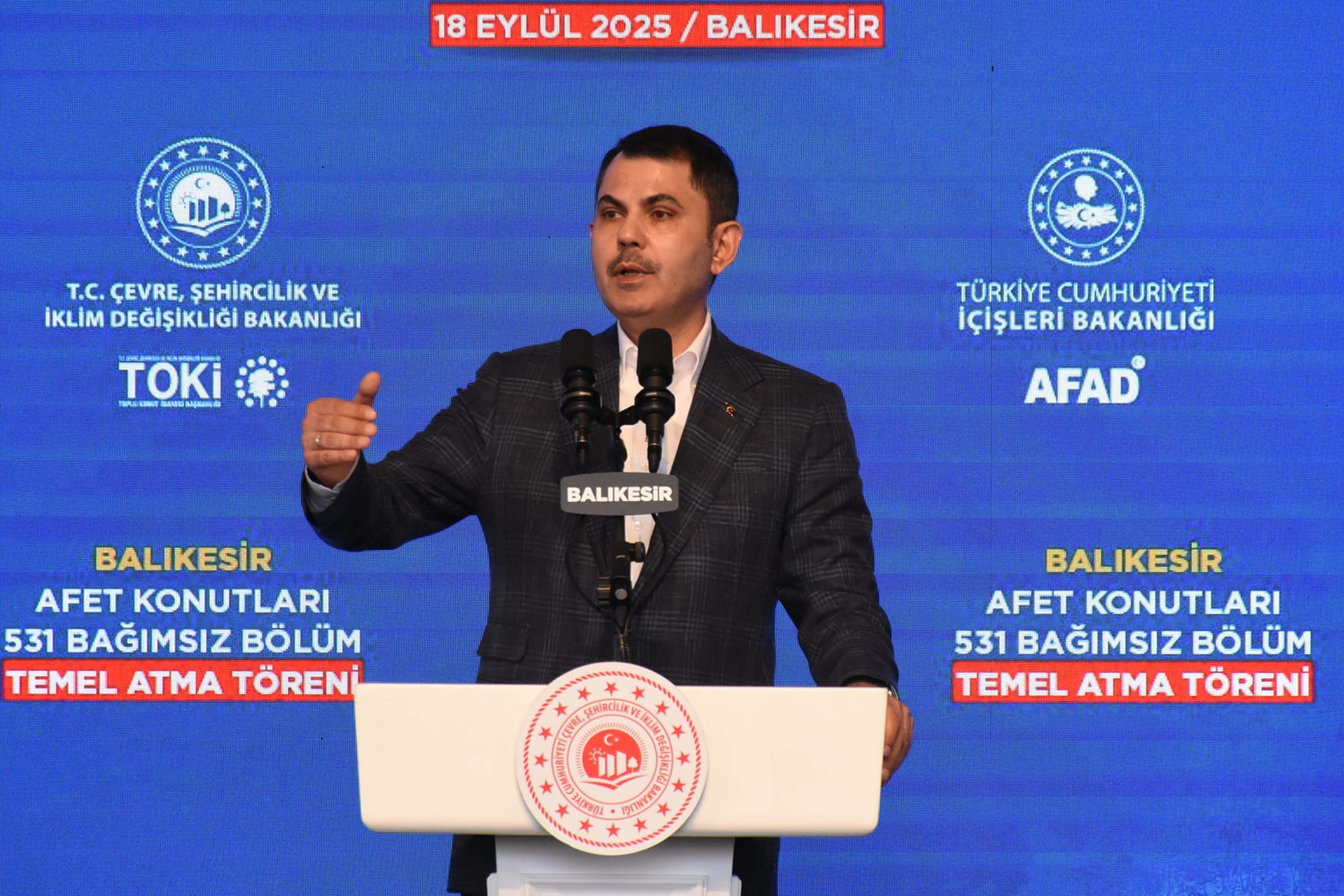 Murat Kurum Sındırgı konuşma