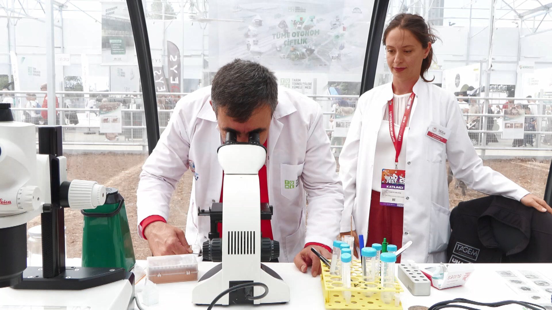 Cevdet Yılmaz TEKNOFEST stant ziyareti