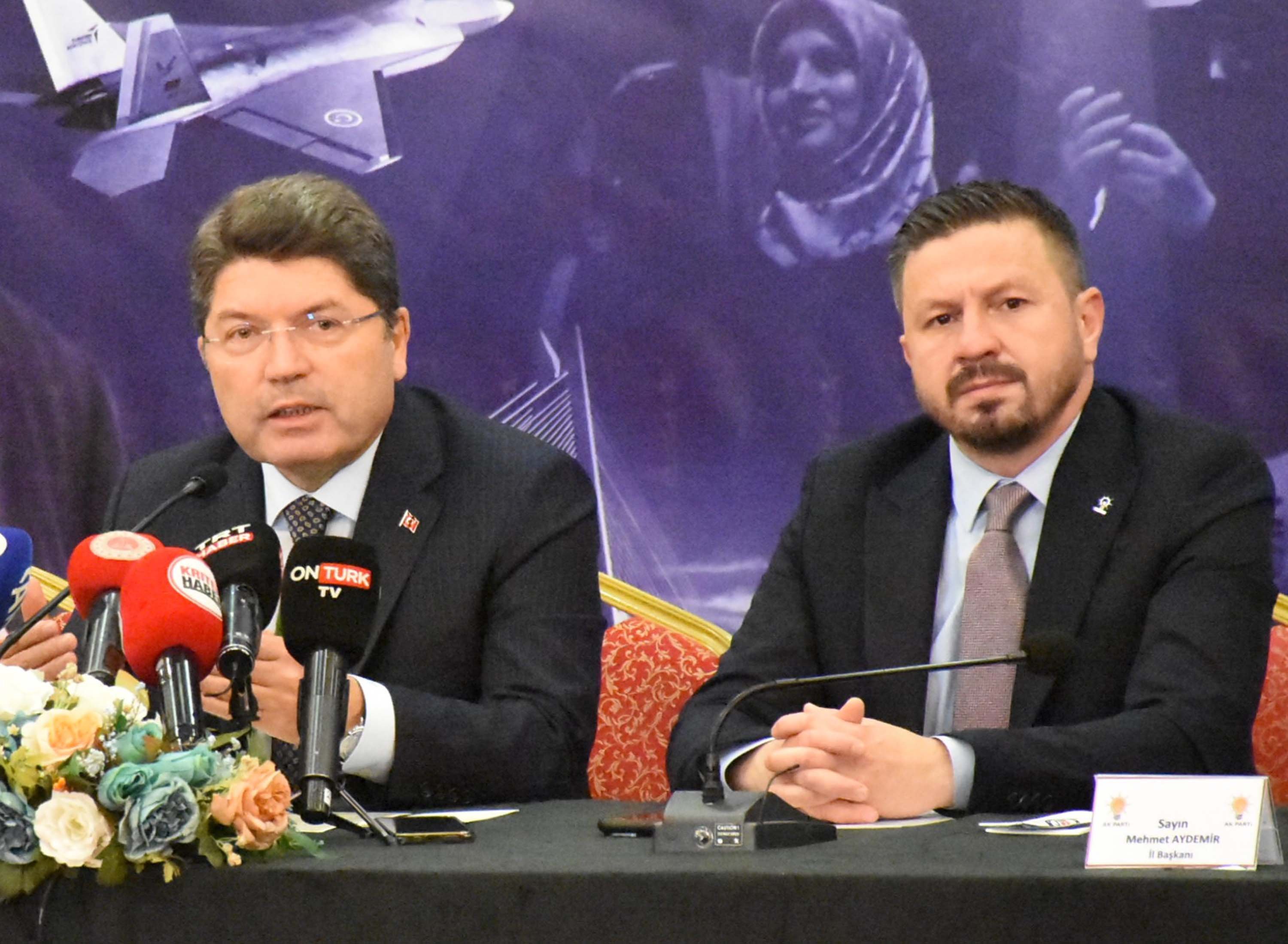 Bakan Tunç Basın Toplantısı