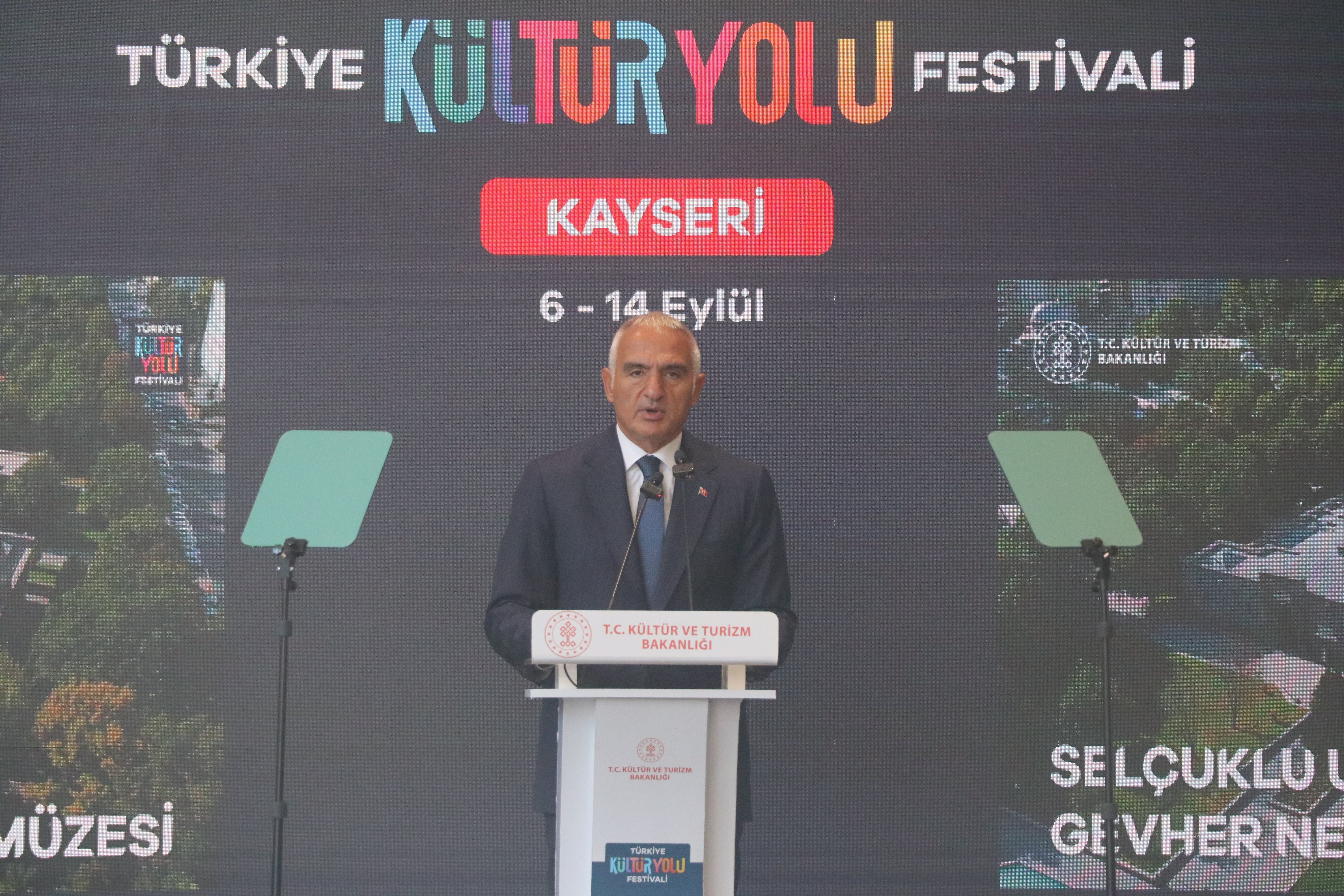 Kültür Bakanı Mehmet Nuri Ersoy Konuşma