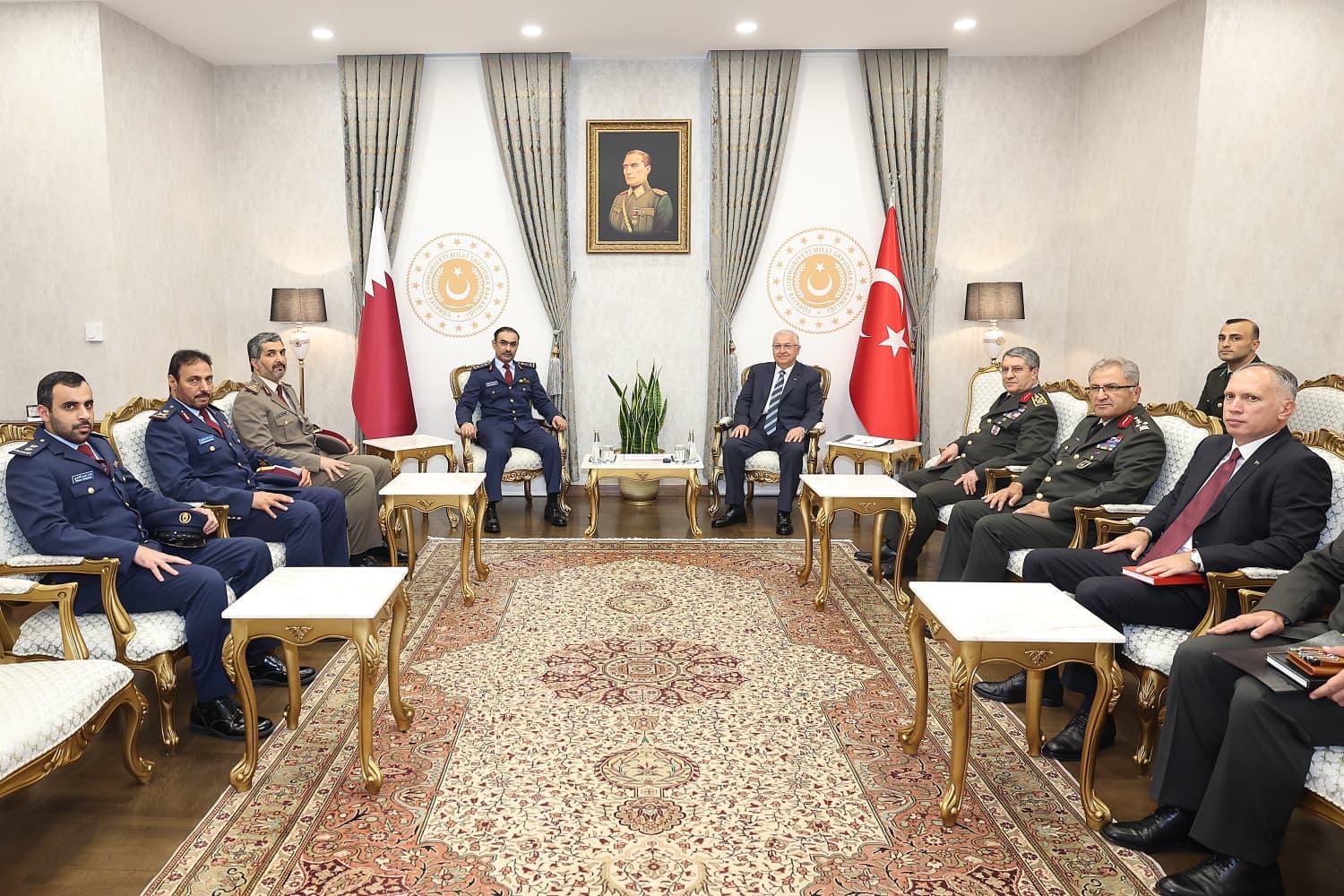 Yaşar Güler Katar Genelkurmay Başkanı