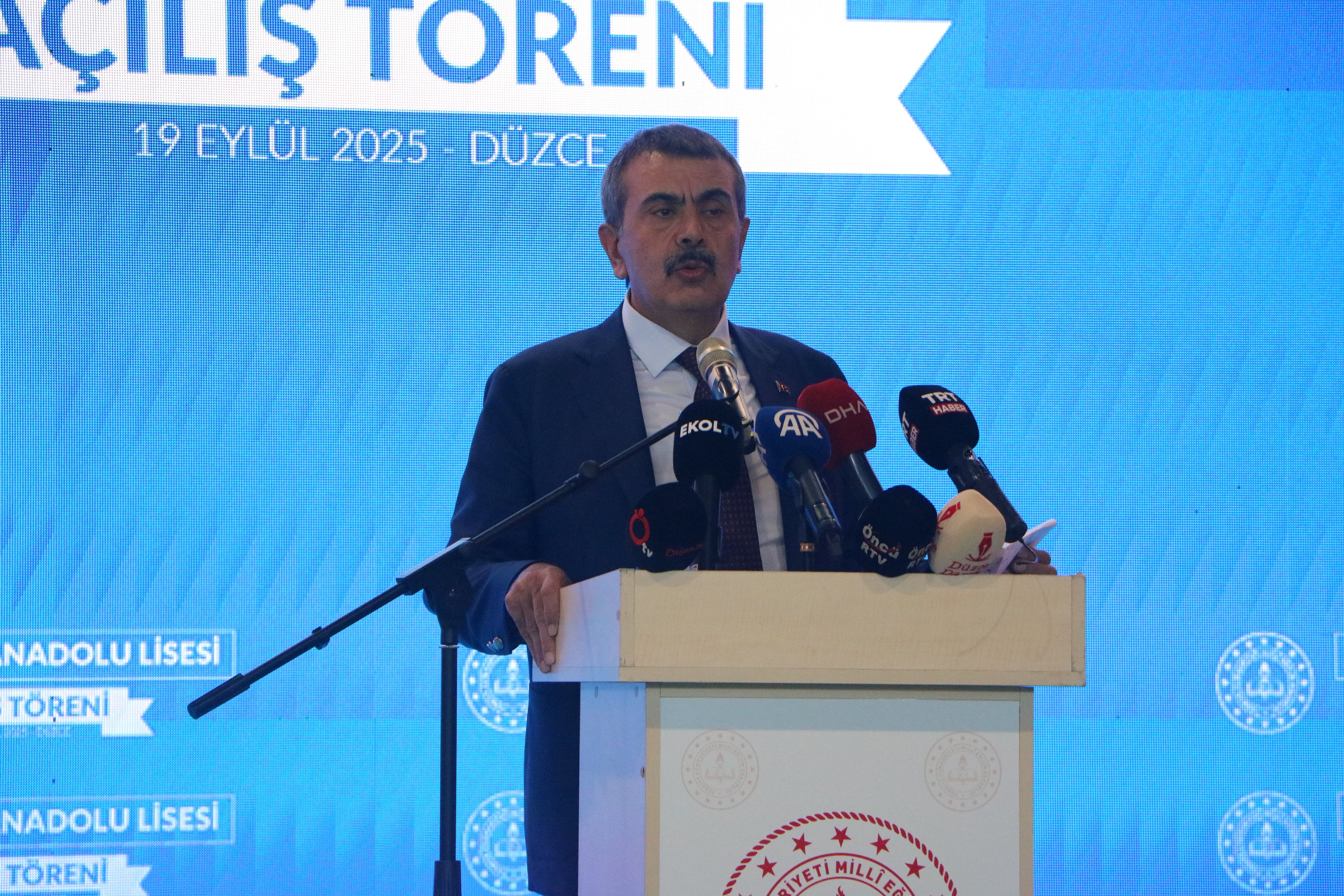 Yusuf Tekin Düzce Okul Açılışı