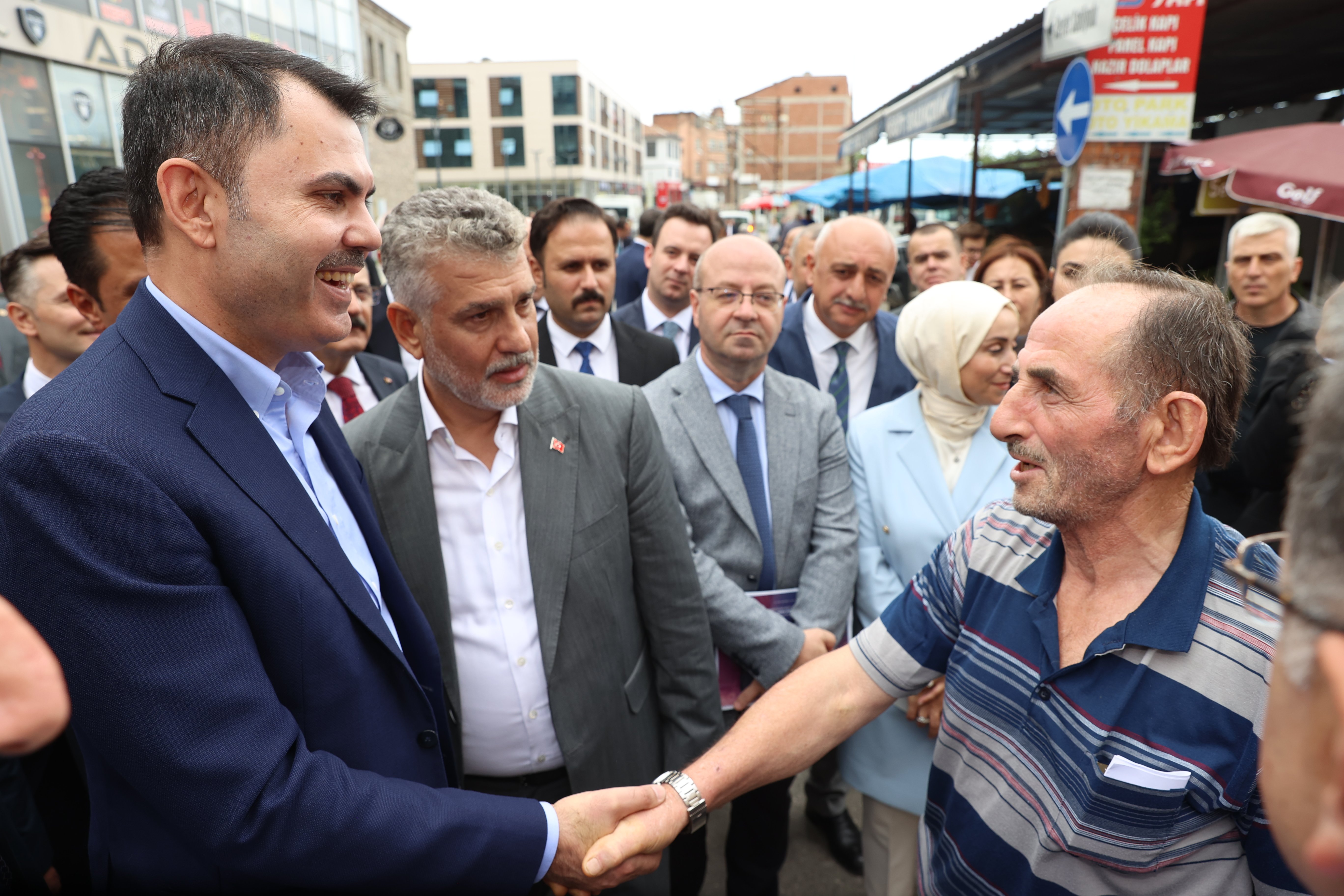 Bakan Kurum vatandaşlarla buluşma