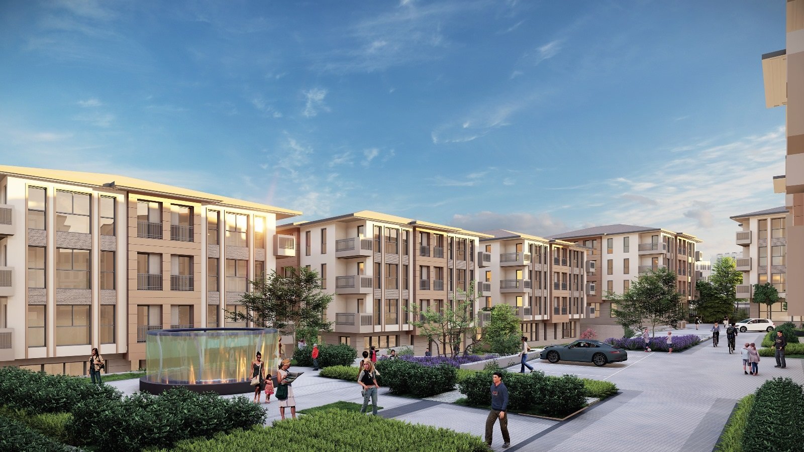 Atılgan Sitesi yıkım çalışmaları