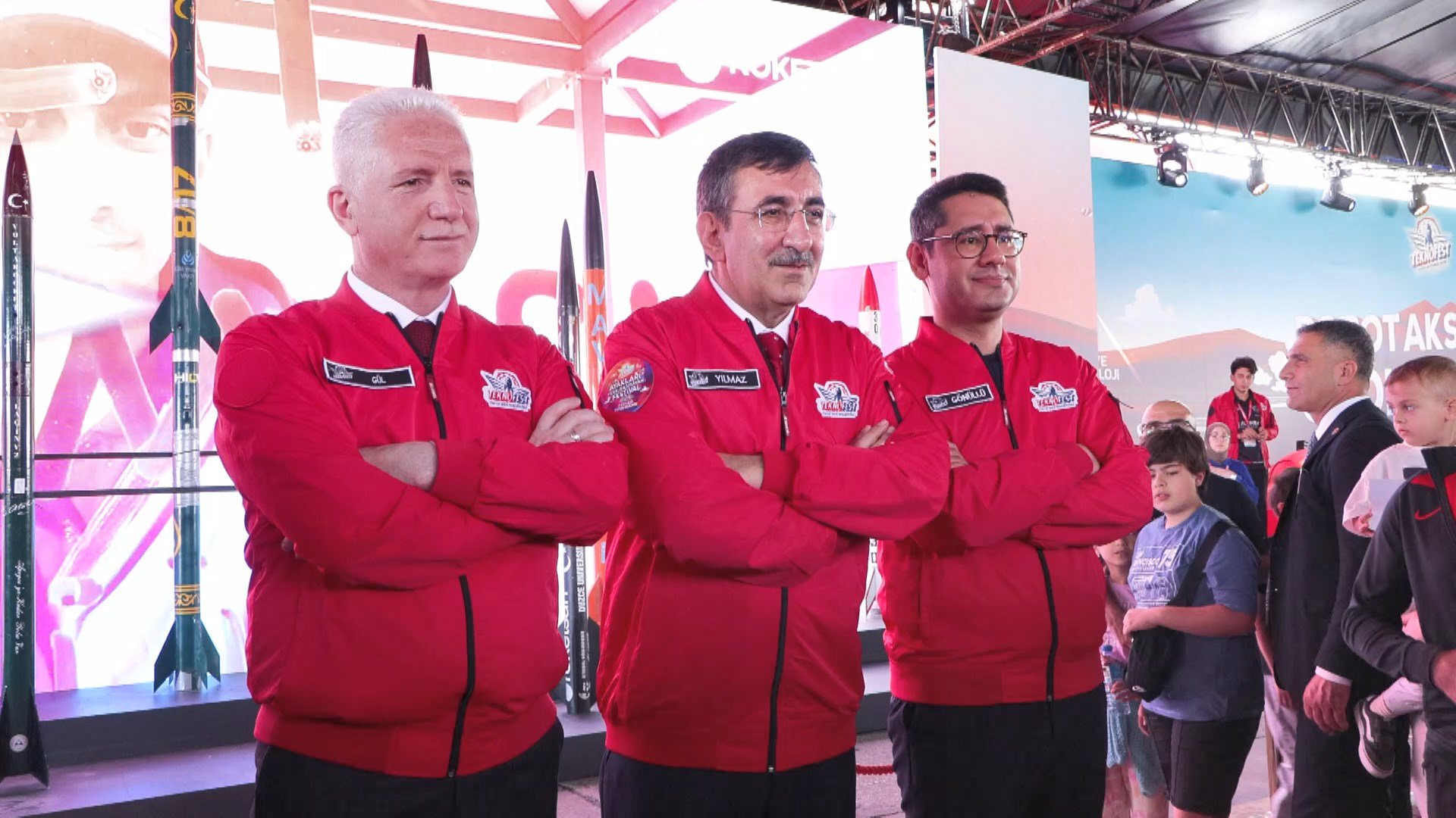 Cumhurbaşkanı Yardımcısı Cevdet Yılmaz TEKNOFEST ziyareti
