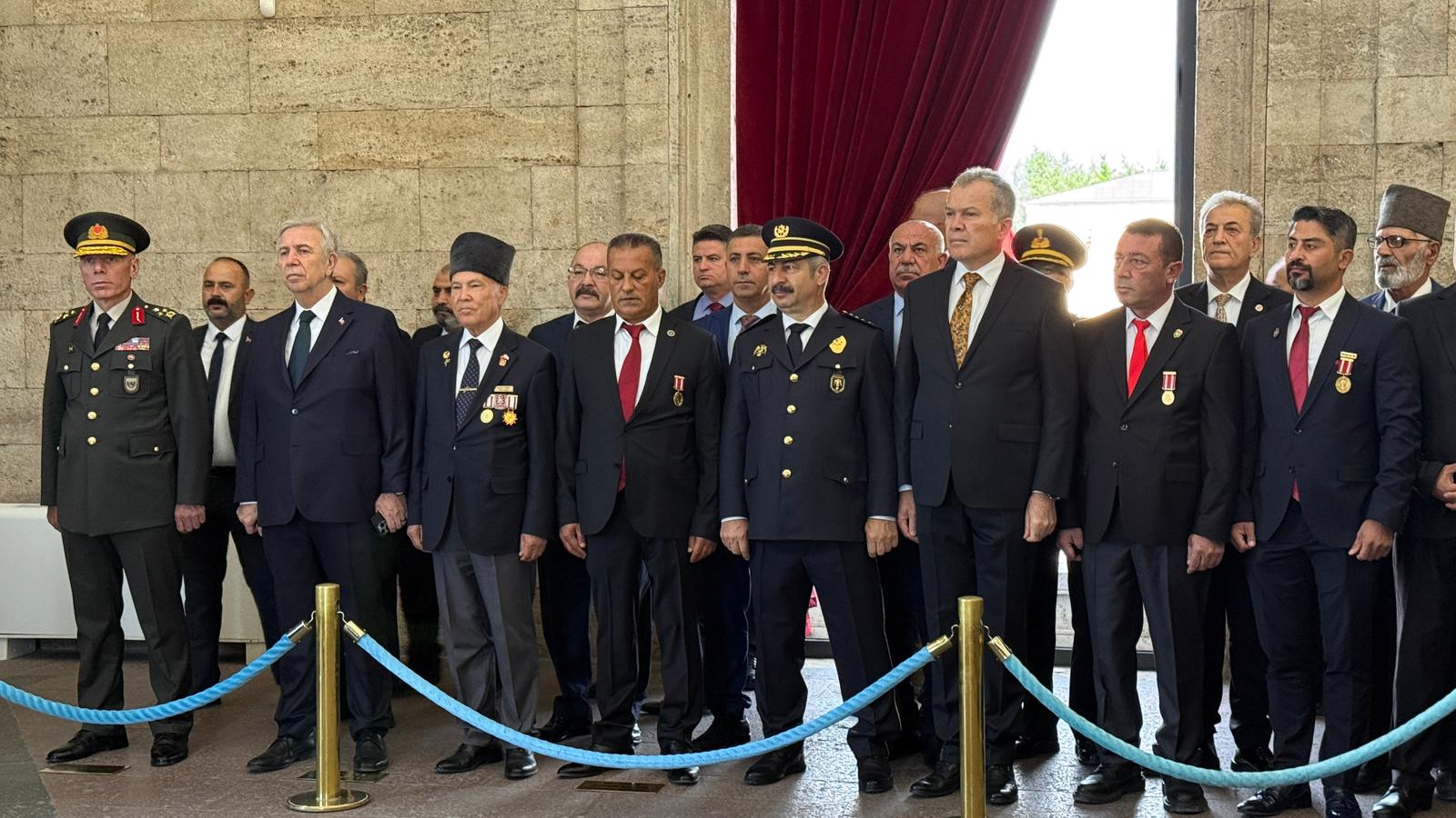 Ankara Valisi Vasip Şahin Anıtkabir ziyareti