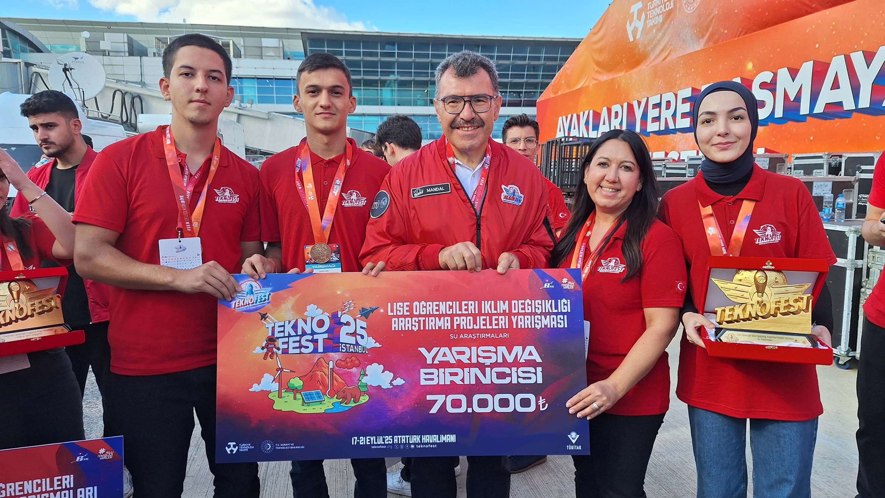 TEKNOFEST 2025 ödül töreni