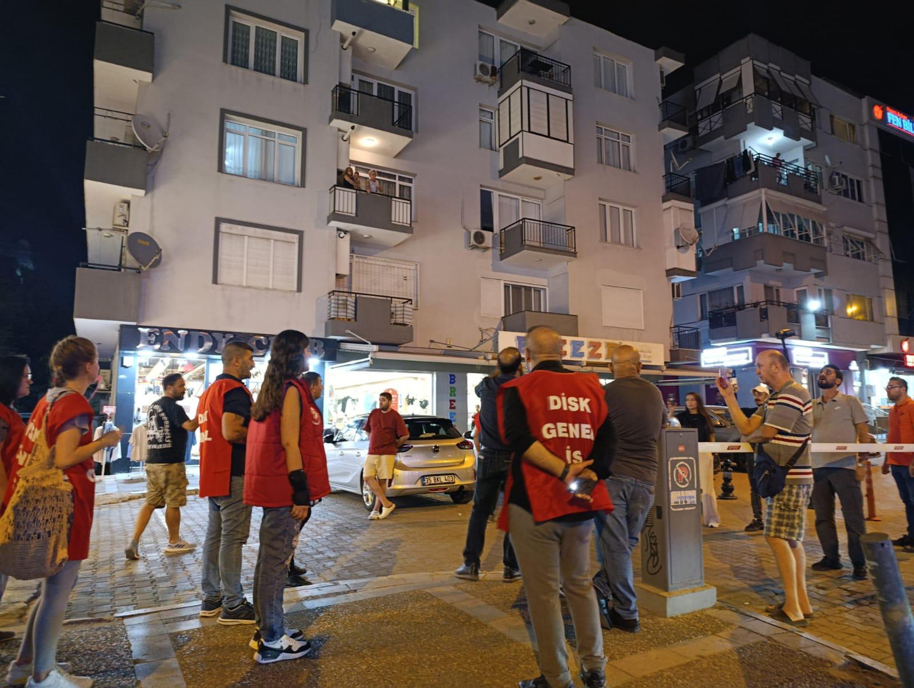 Buca Belediyesi işçi protestosu