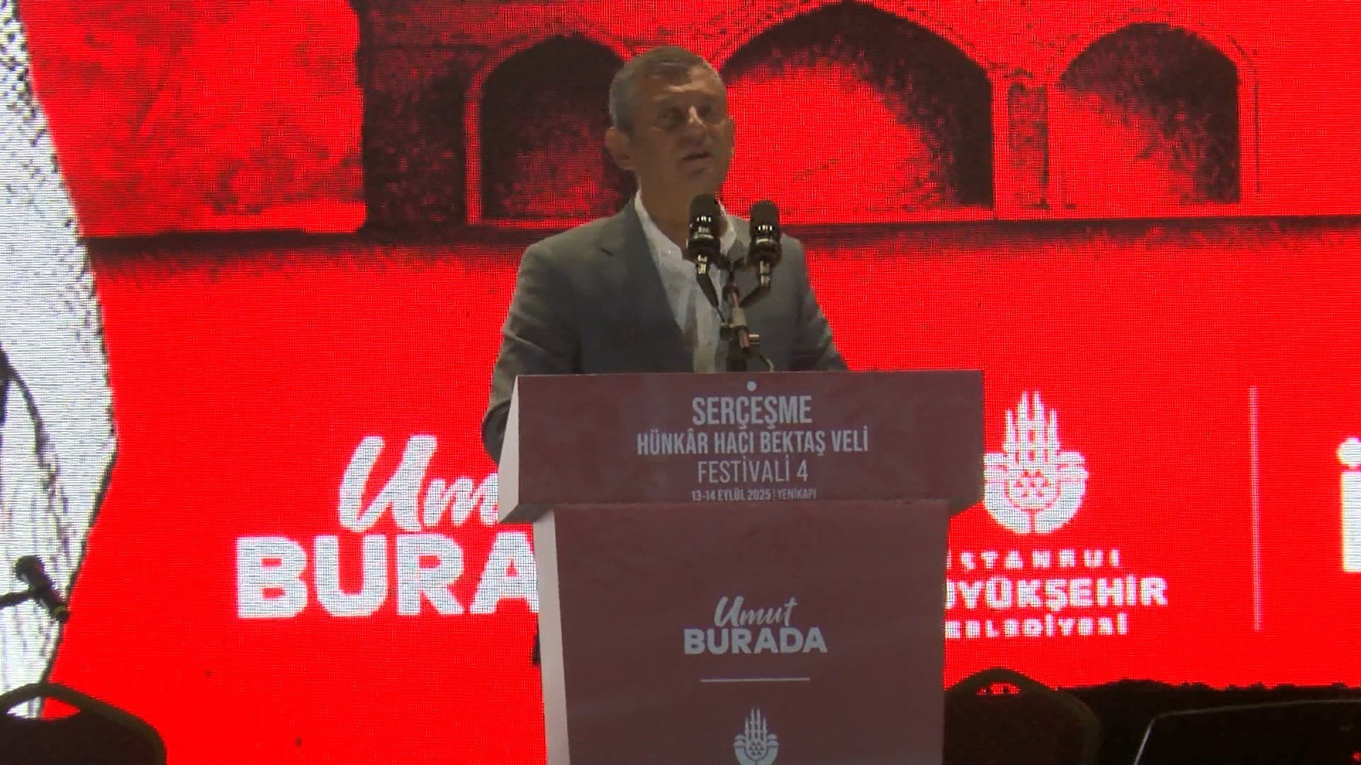Özgür Özel Hacı Bektaş Veli Festivali