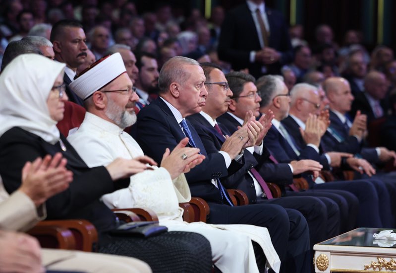Cumhurbaşkanı Erdoğan Mevlid-i Nebi Programında