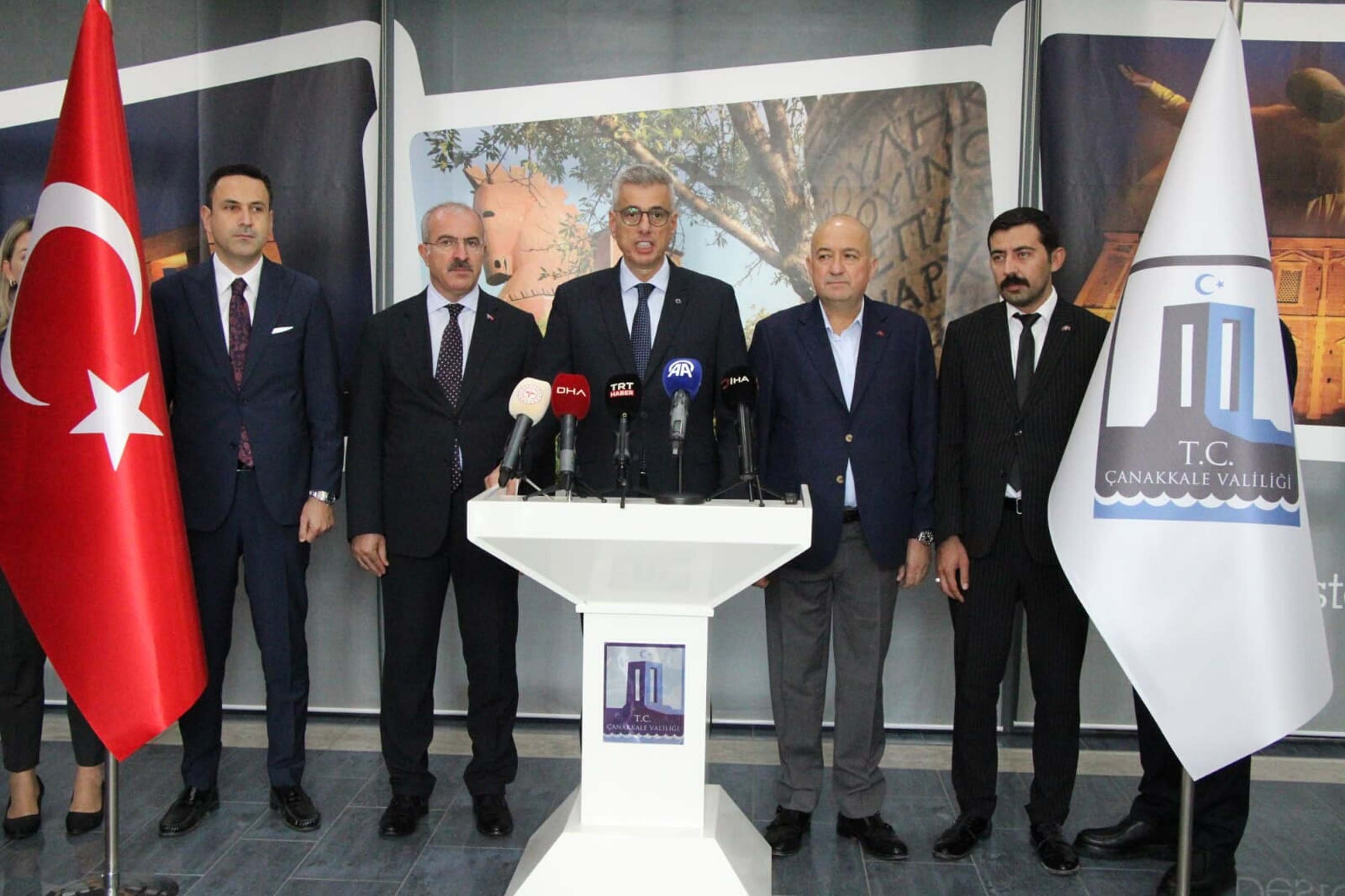 Bakan Kemal Memişoğlu Çanakkale ziyareti